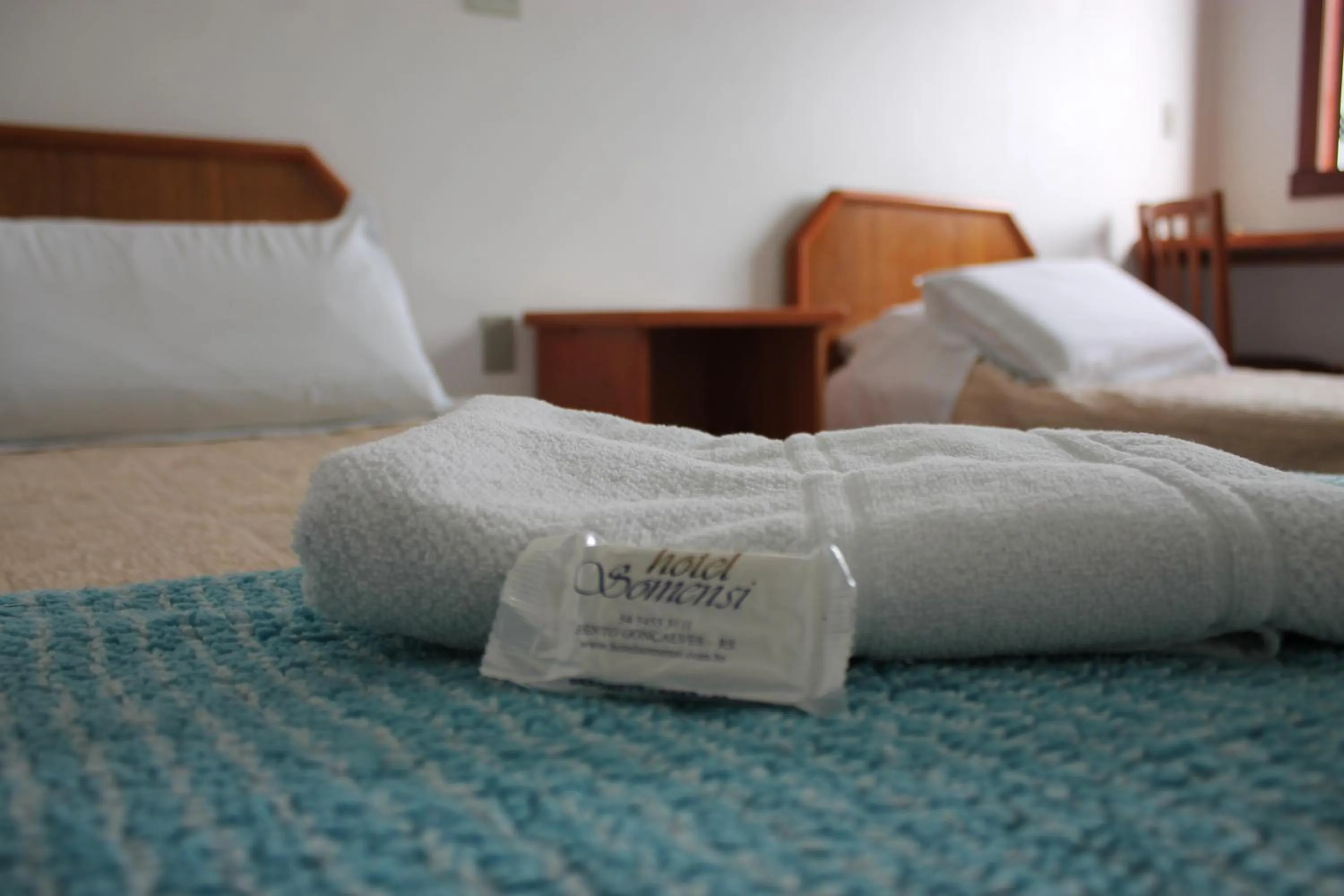 Bed in Hotel Somensi