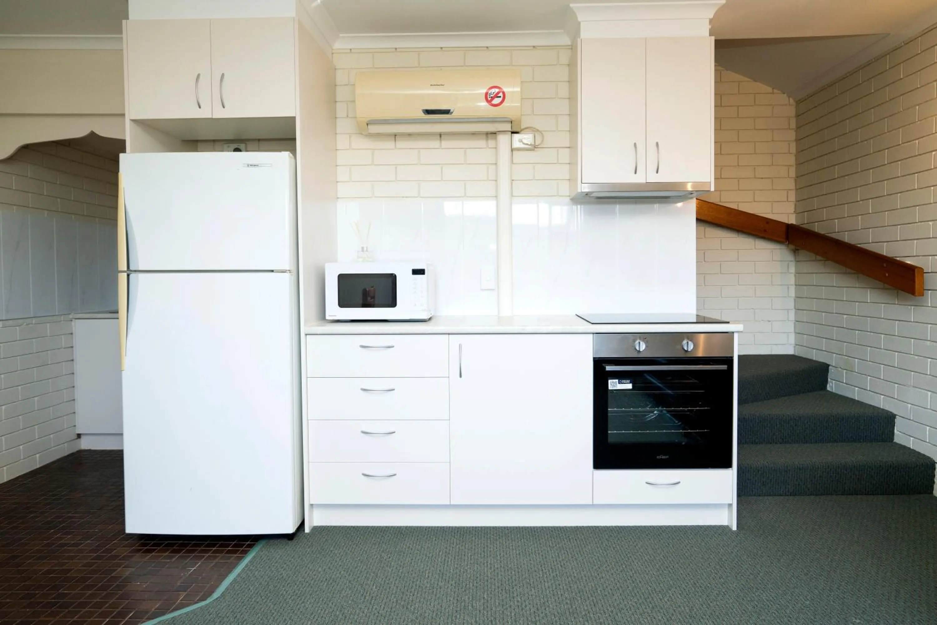 Kitchen or kitchenette in Club Hotel Motel Roma