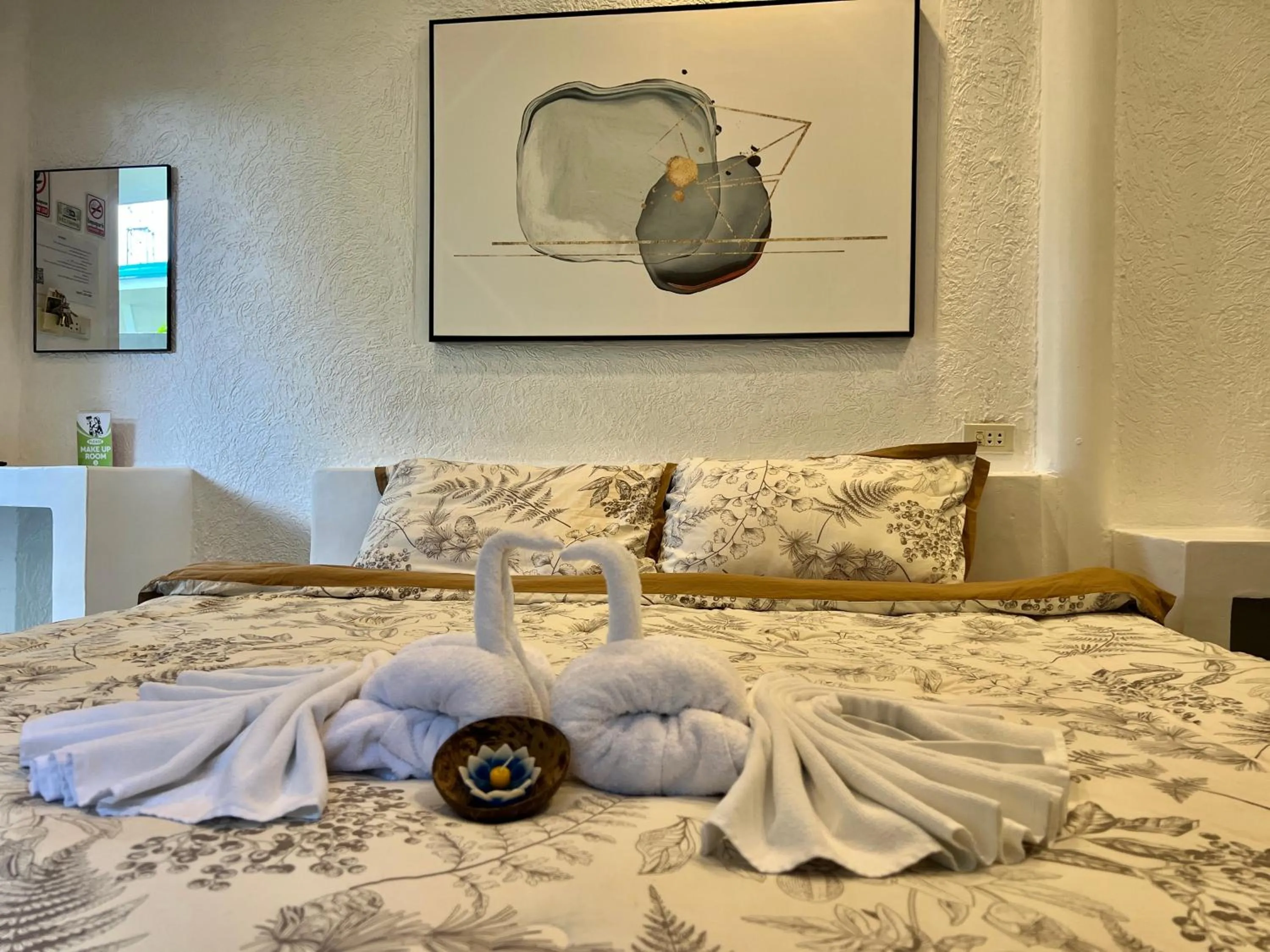 Bed in The Green Resort