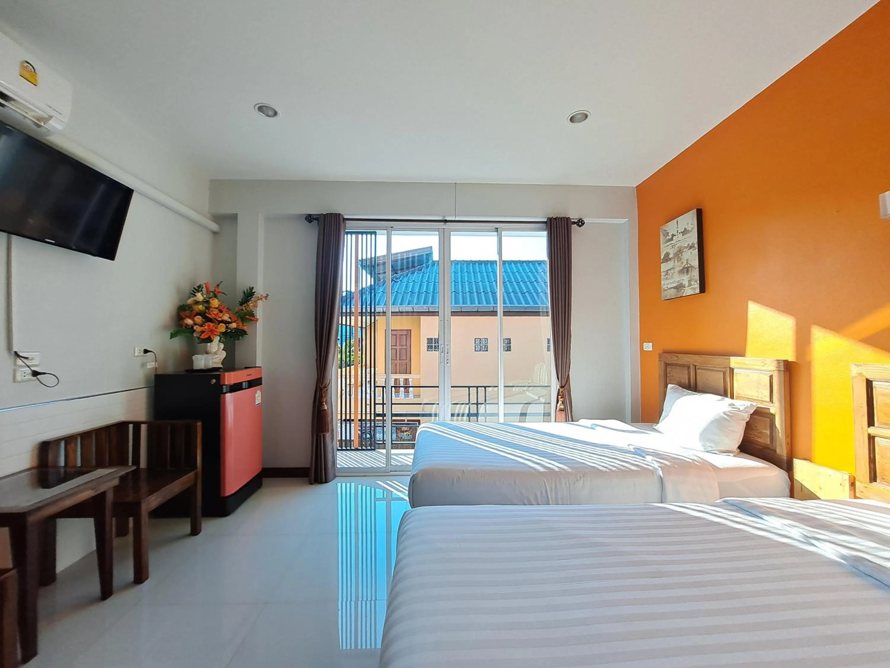 Bed in Graphic House @ Chiang Rai