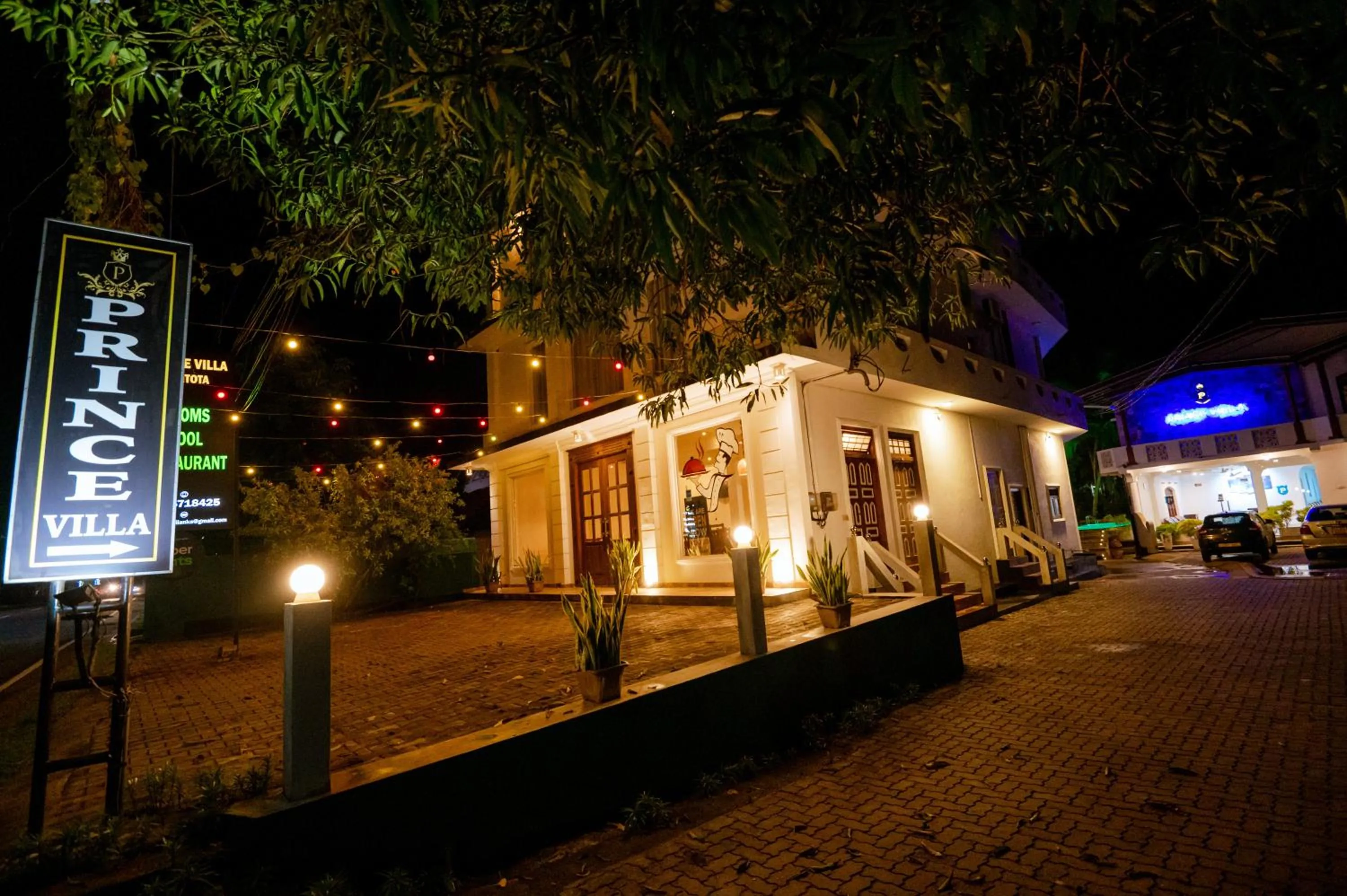 Property building in Prince Beach Hotel Bentota