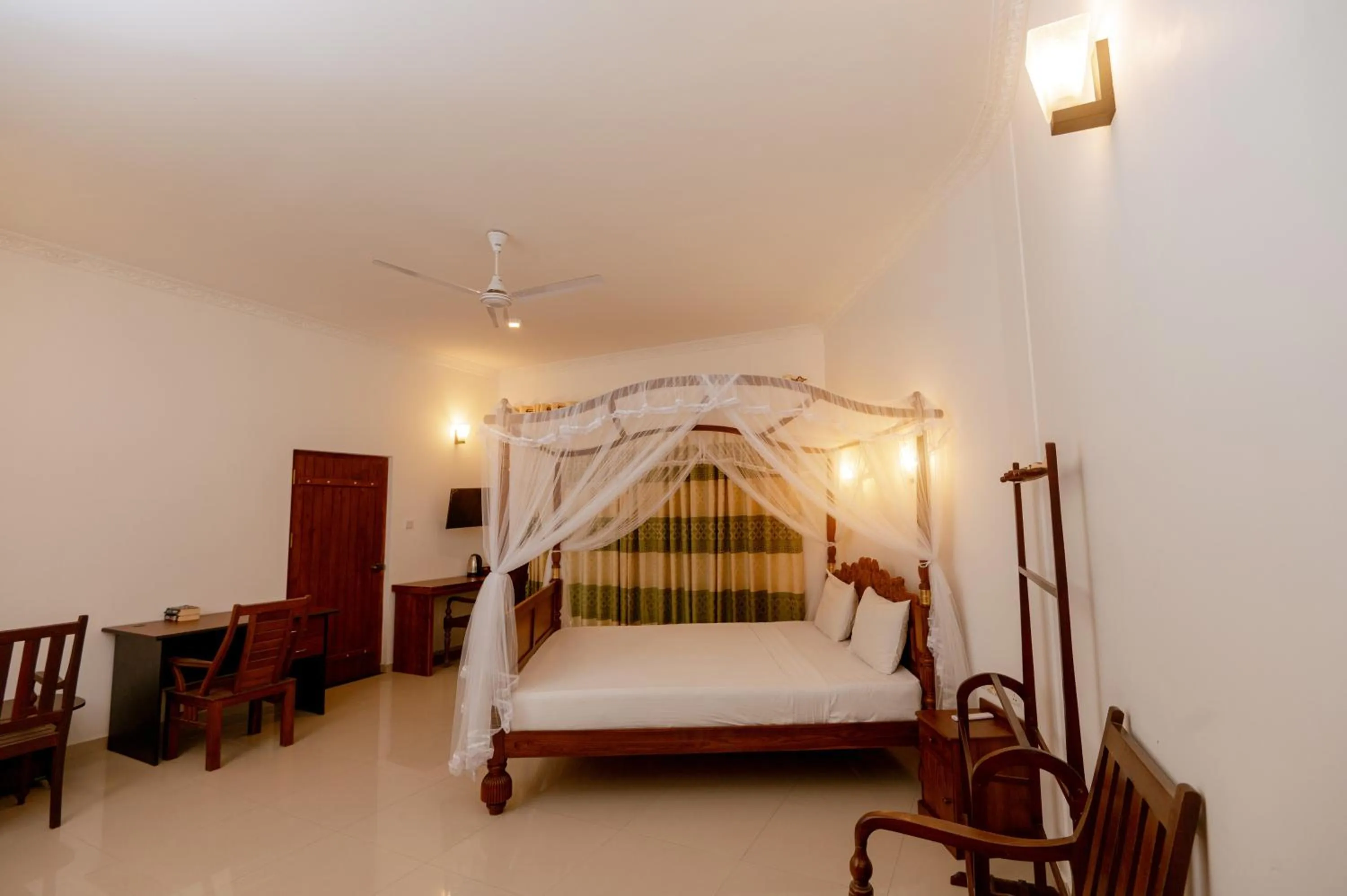 Bedroom, Bed in Prince Beach Hotel Bentota