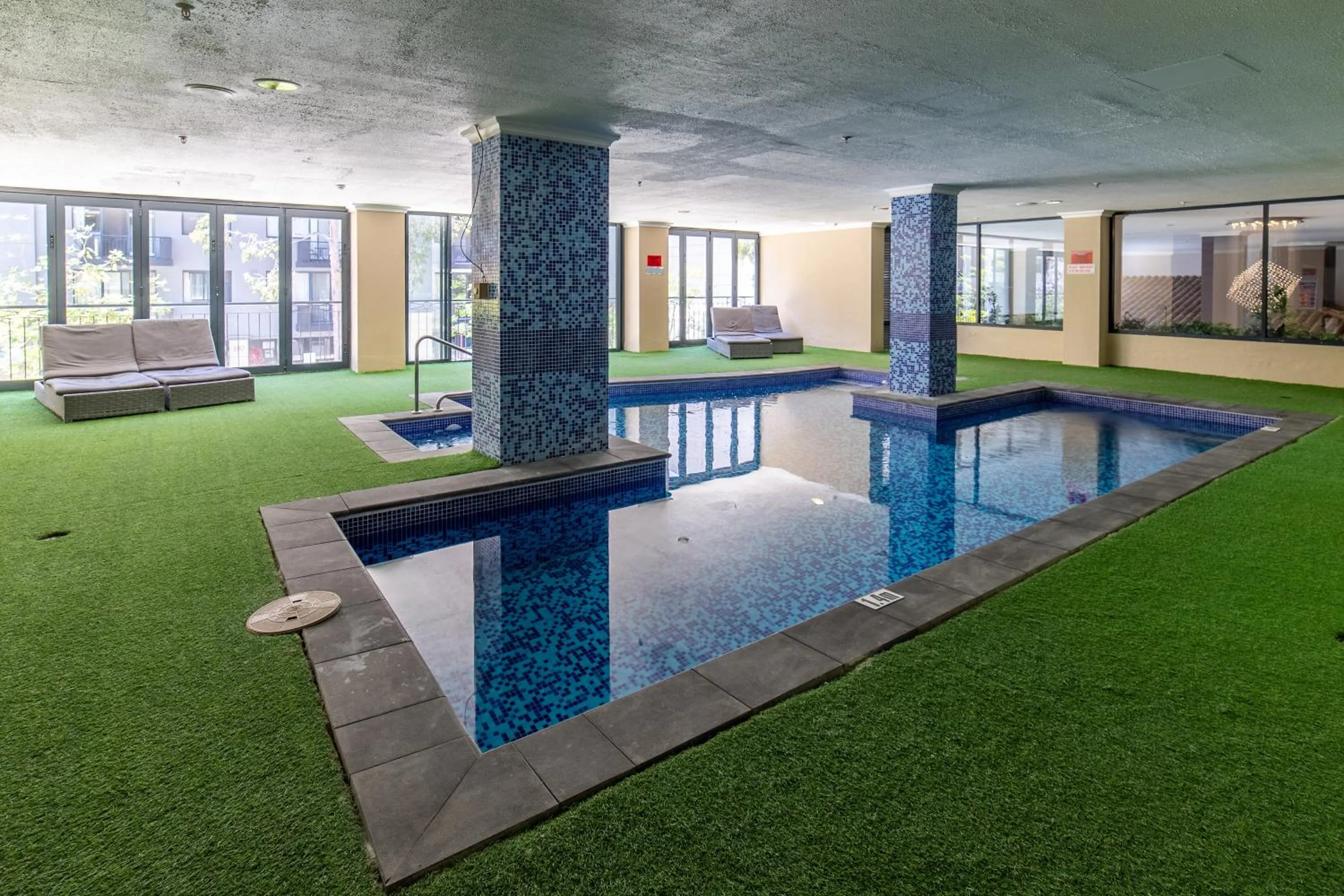 Swimming Pool in Starwest Apartments Alderney On Hay