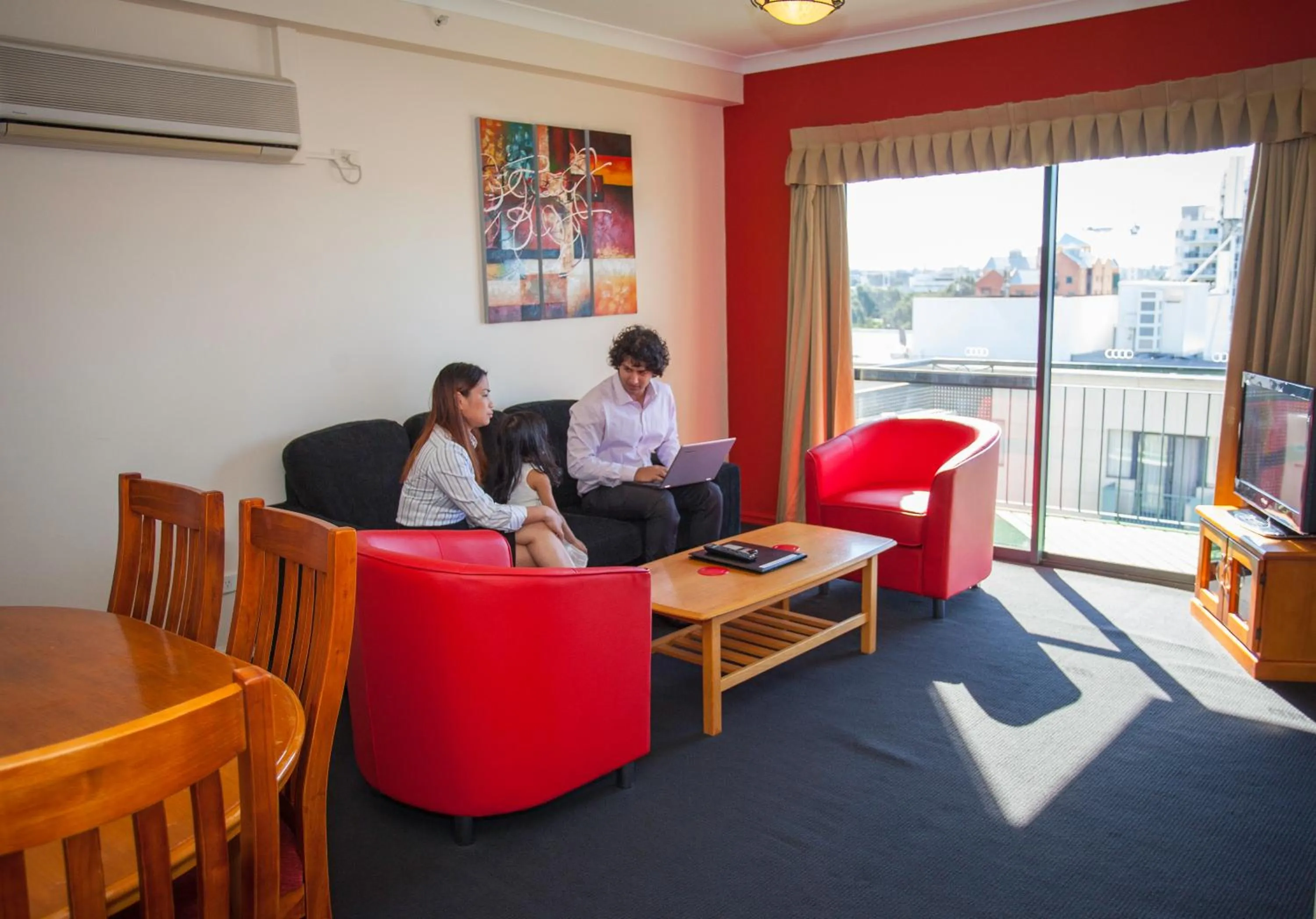 Living room, Guests in Starwest Apartments Alderney On Hay