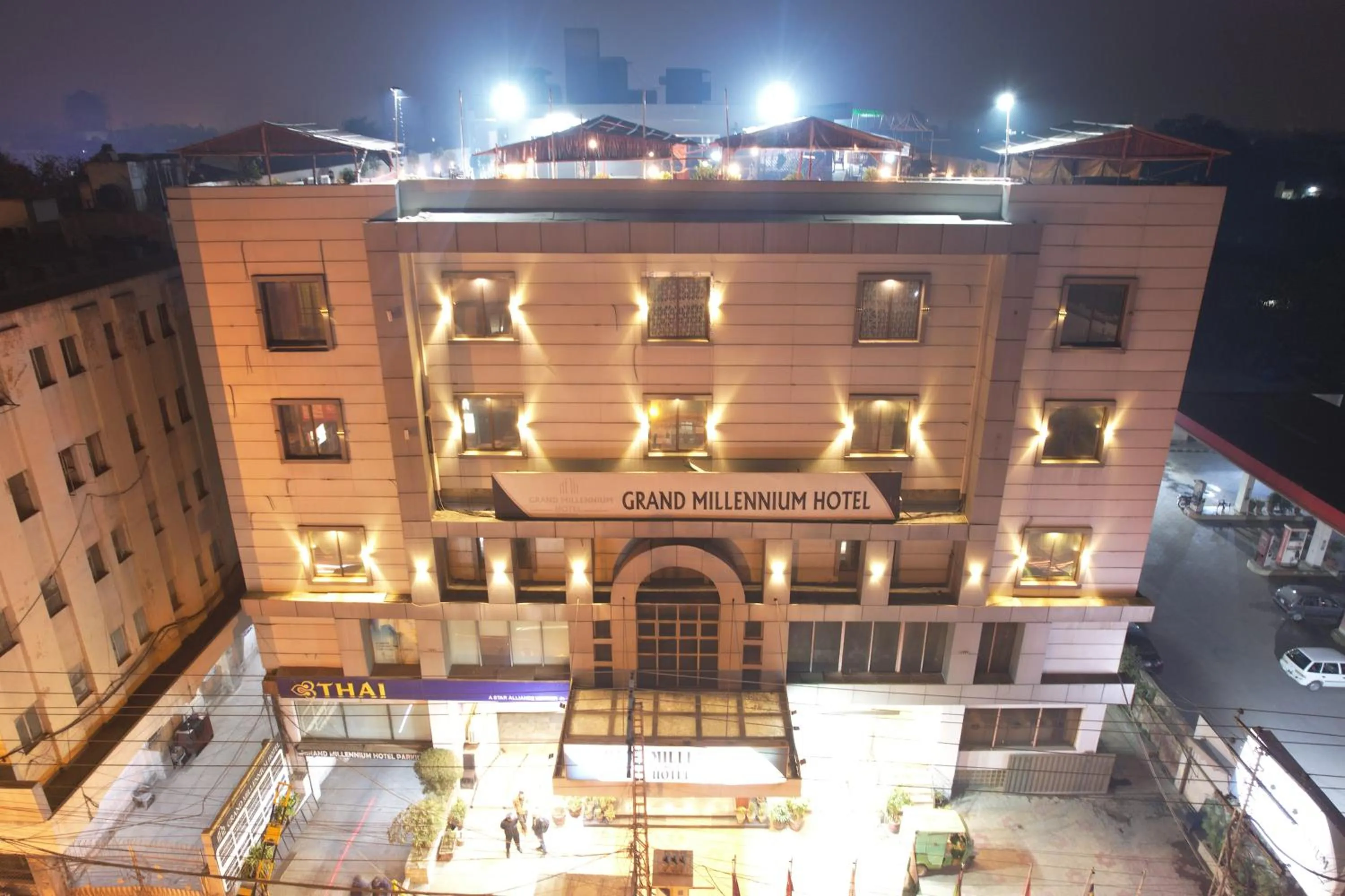 Property building in Grand Millennium Hotel