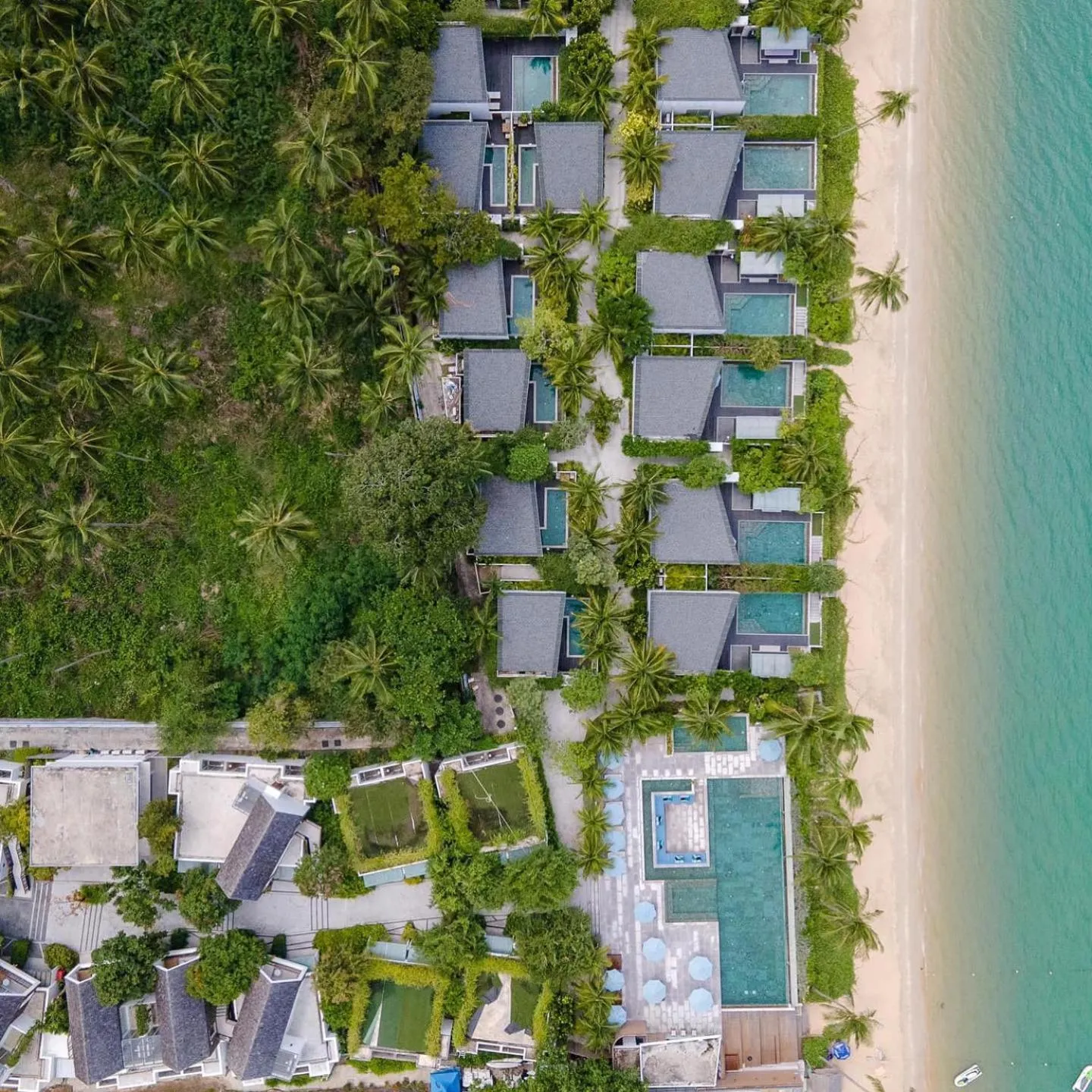 Bird's eye view in Celes Samui