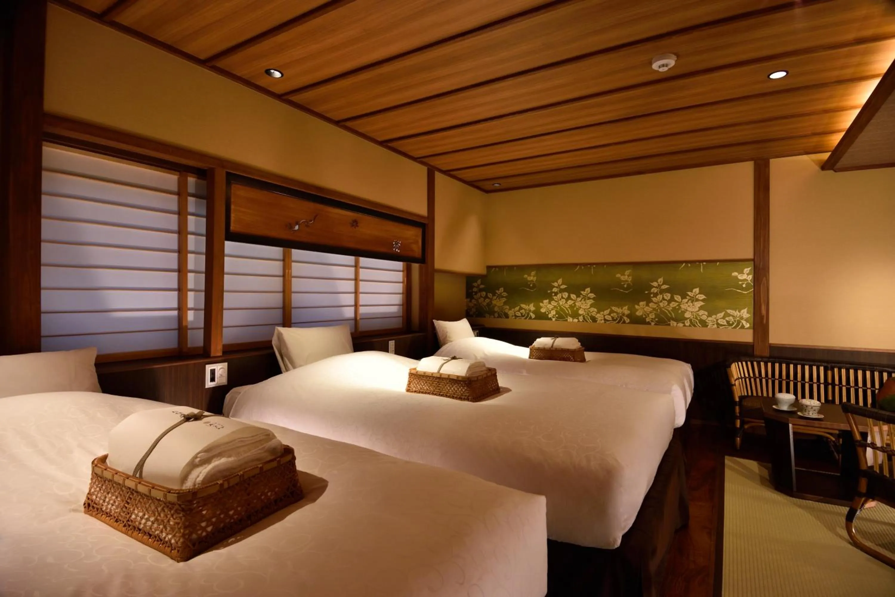 Bed in Muromachi Yutone Kyokoyado