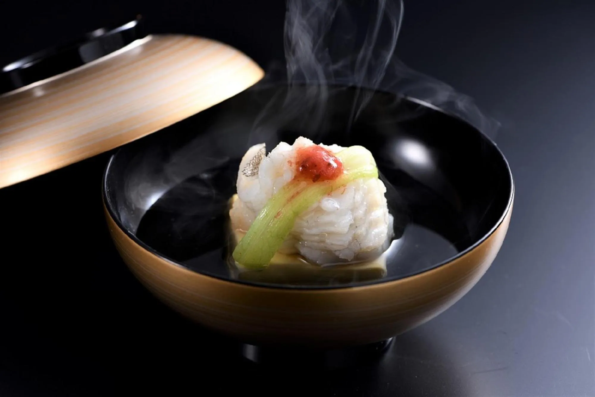 Food close-up in Muromachi Yutone Kyokoyado