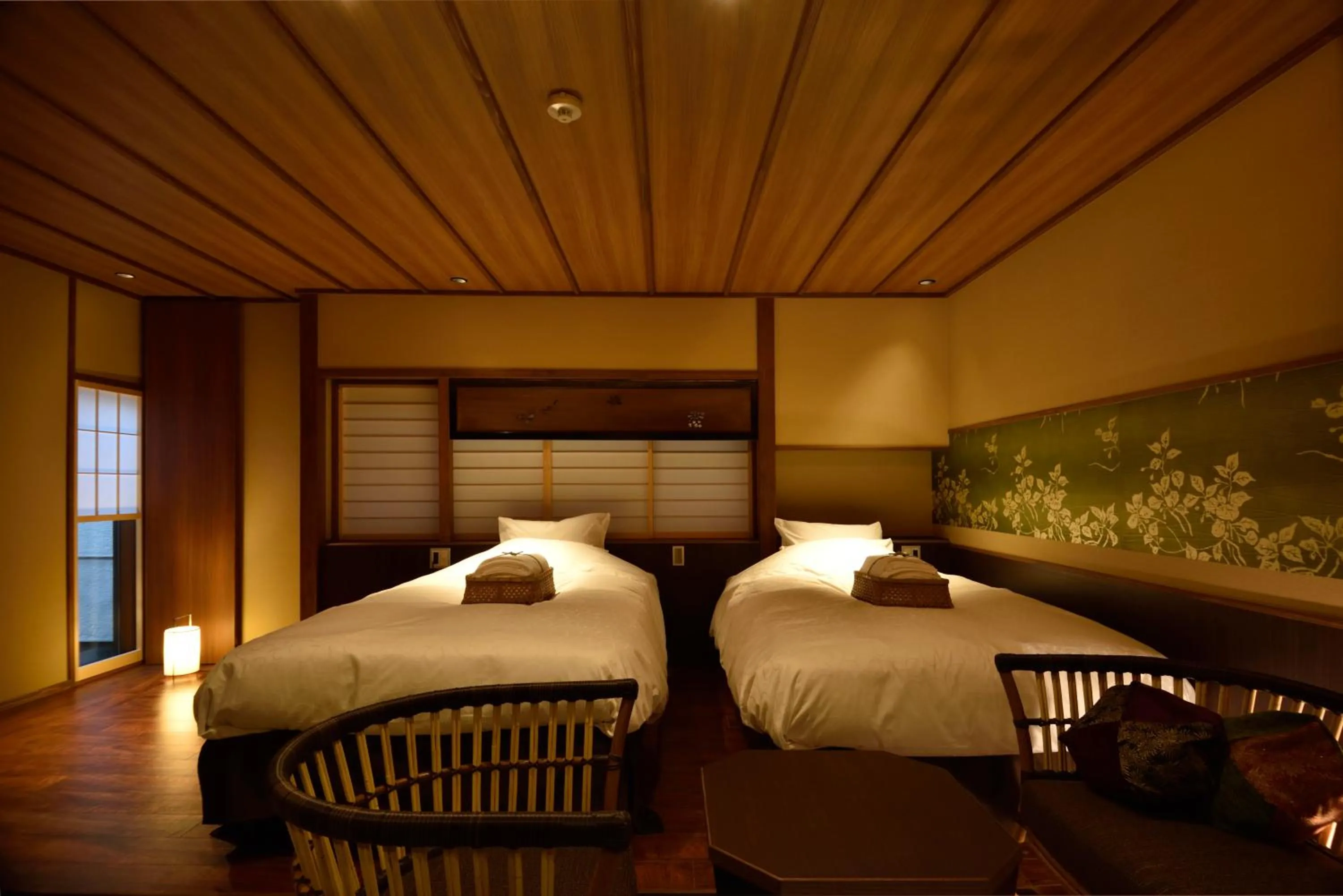 Bed in Muromachi Yutone Kyokoyado