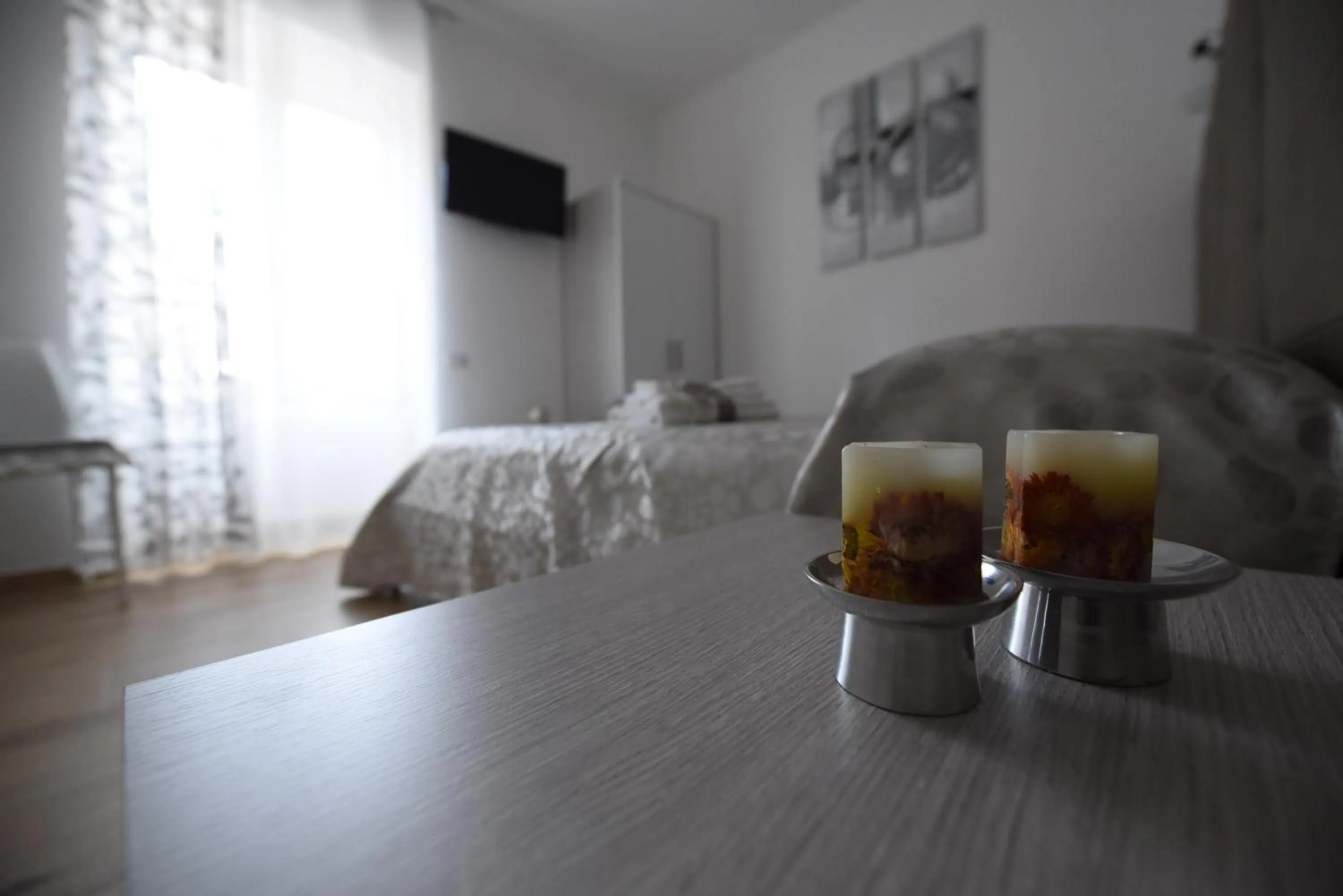 Decorative detail, Bed in BeB Pignatelli Affittacamere