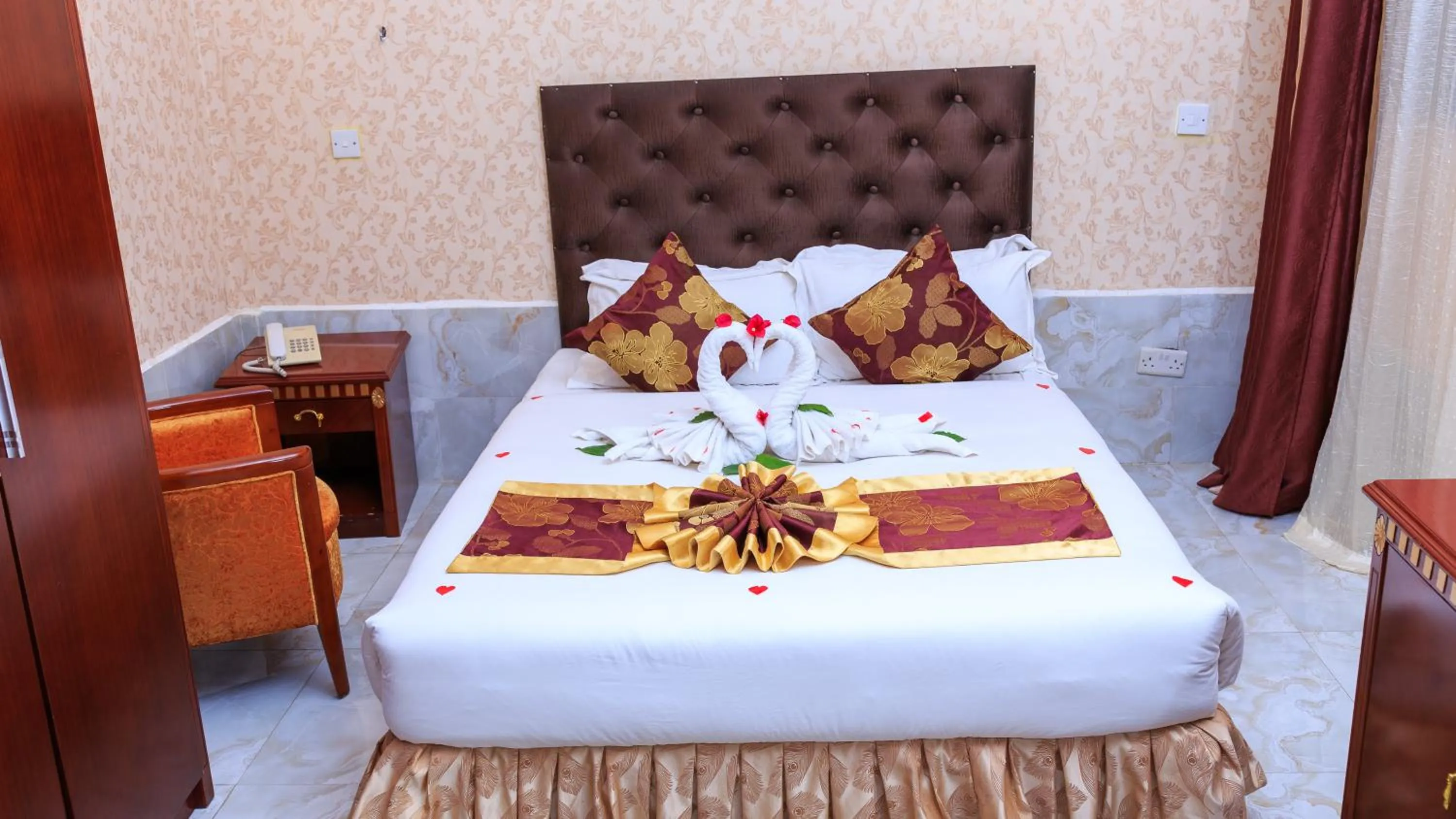 Bed in Easy Hotel Kenya