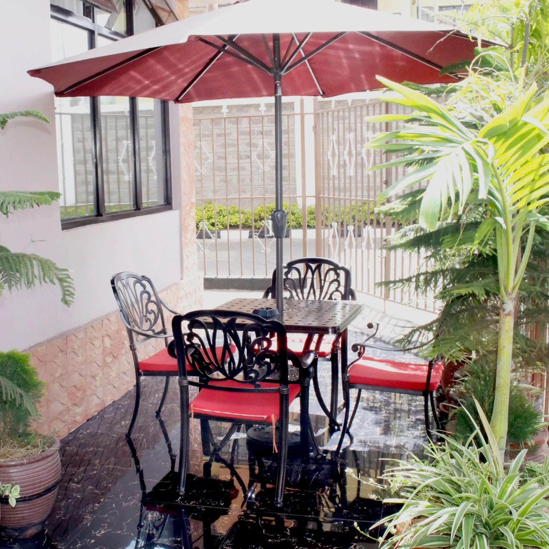 Patio in Easy Hotel Kenya