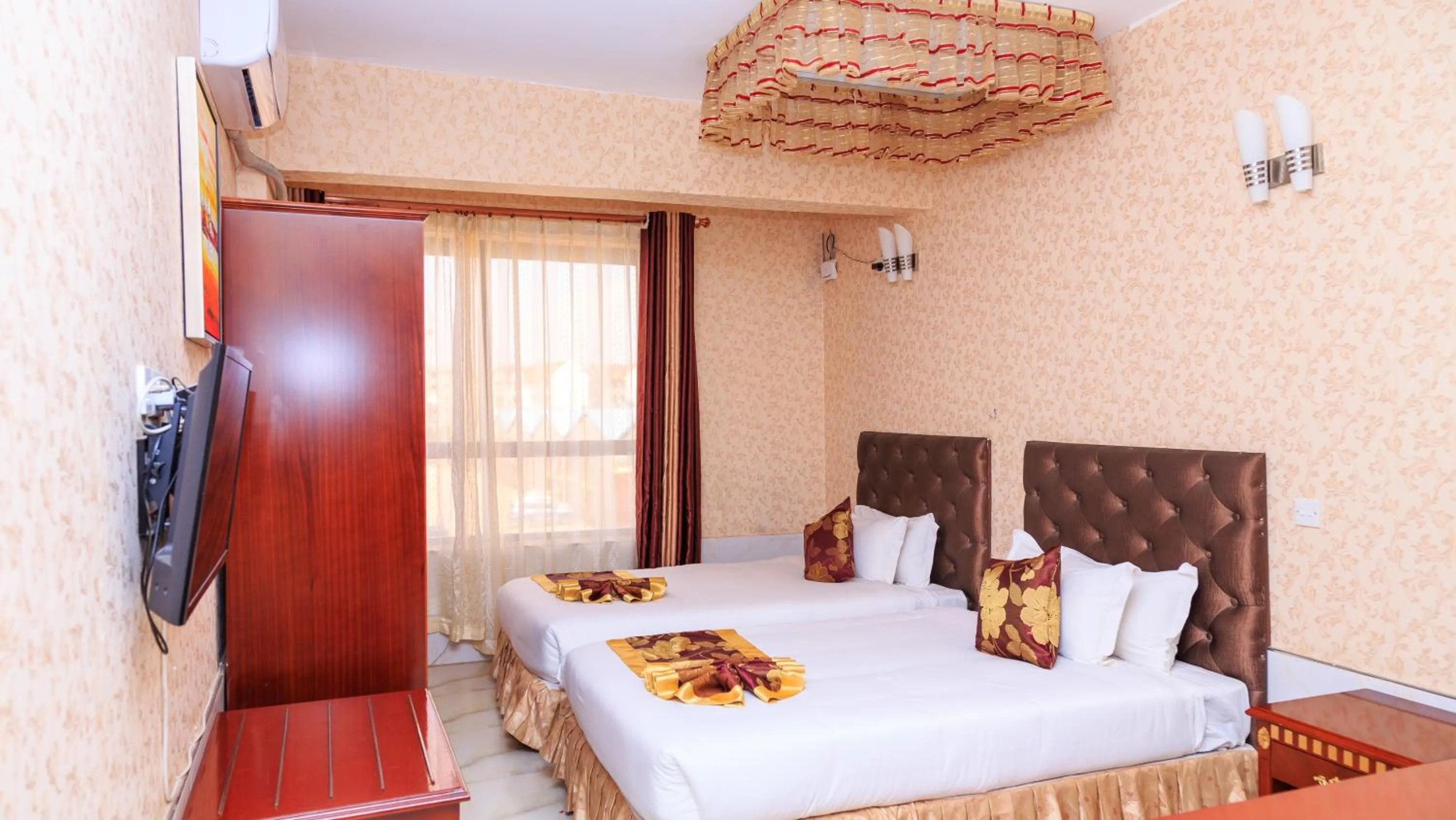 Bed in Easy Hotel Kenya