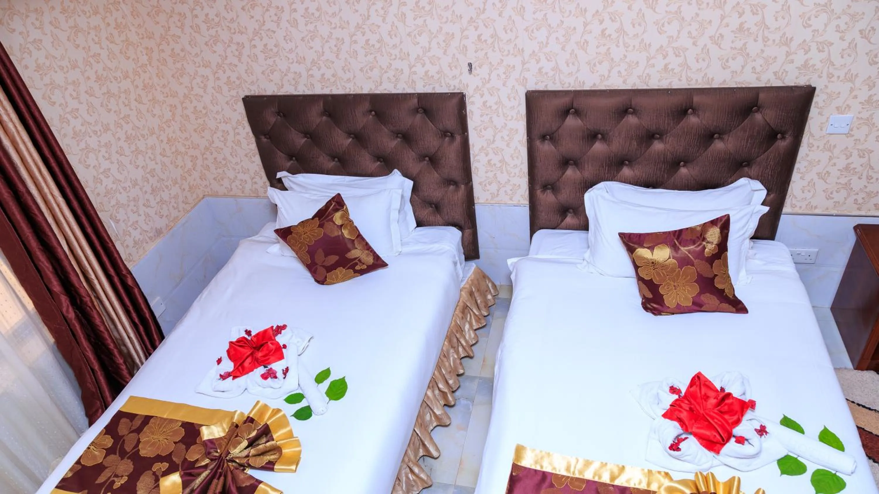 Bed in Easy Hotel Kenya