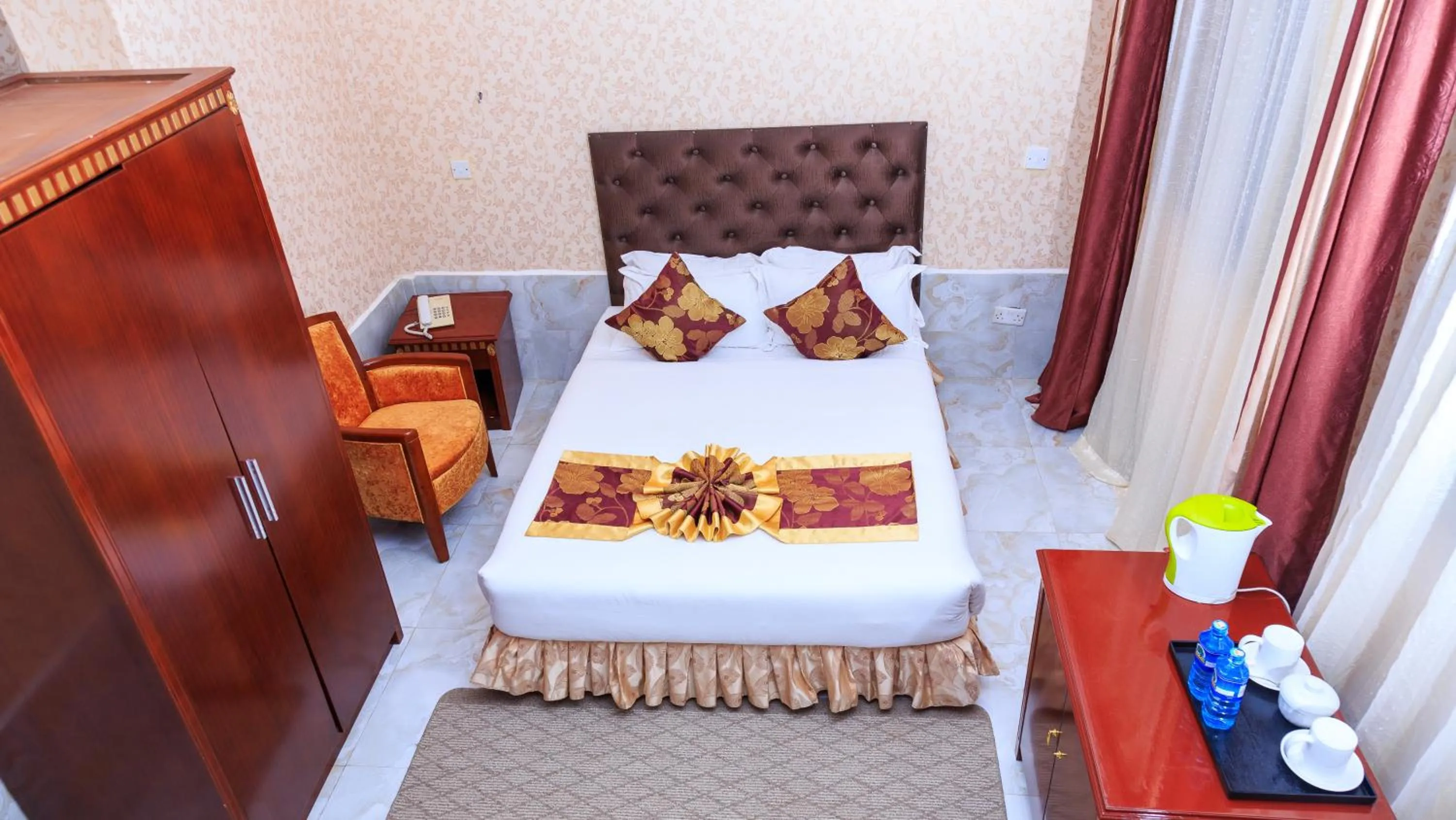 Bed in Easy Hotel Kenya