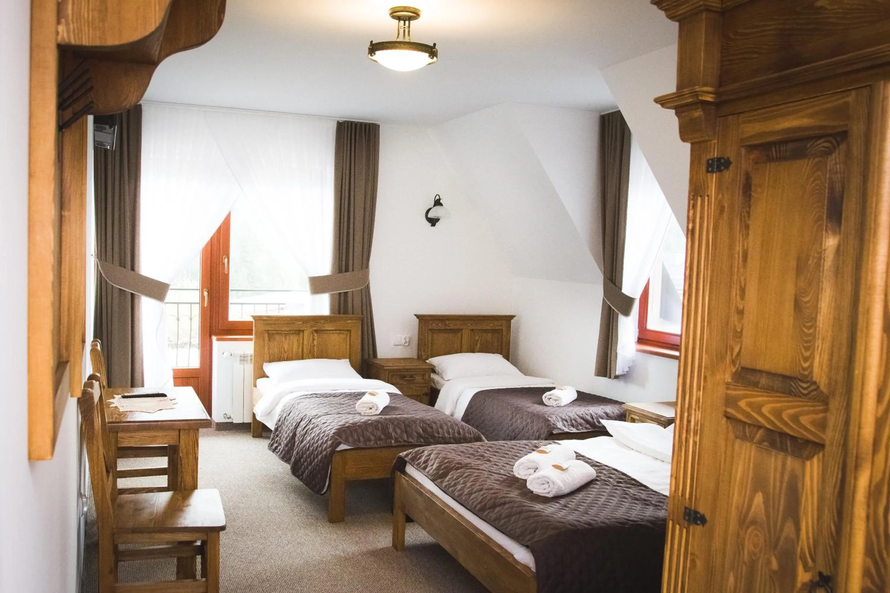 Photo of the whole room, Bed in Willa Lichajówka