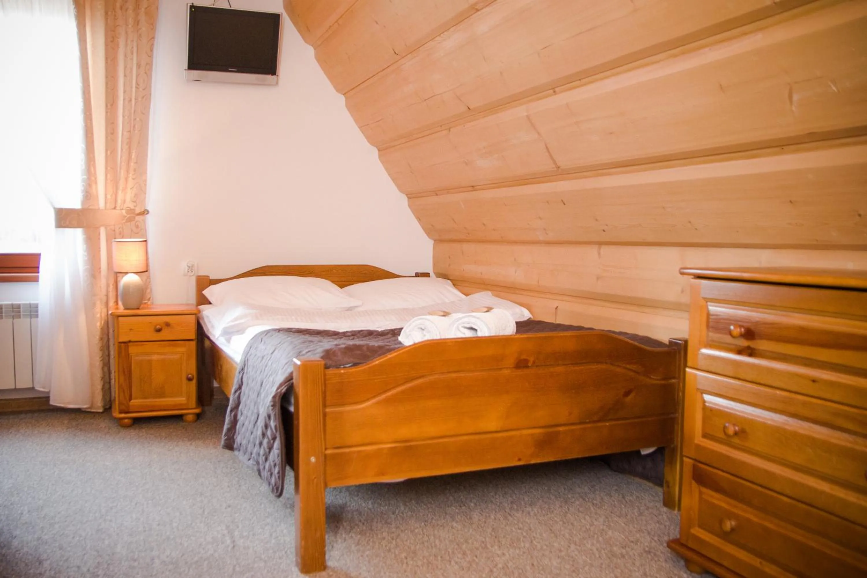 Photo of the whole room, Bed in Willa Lichajówka