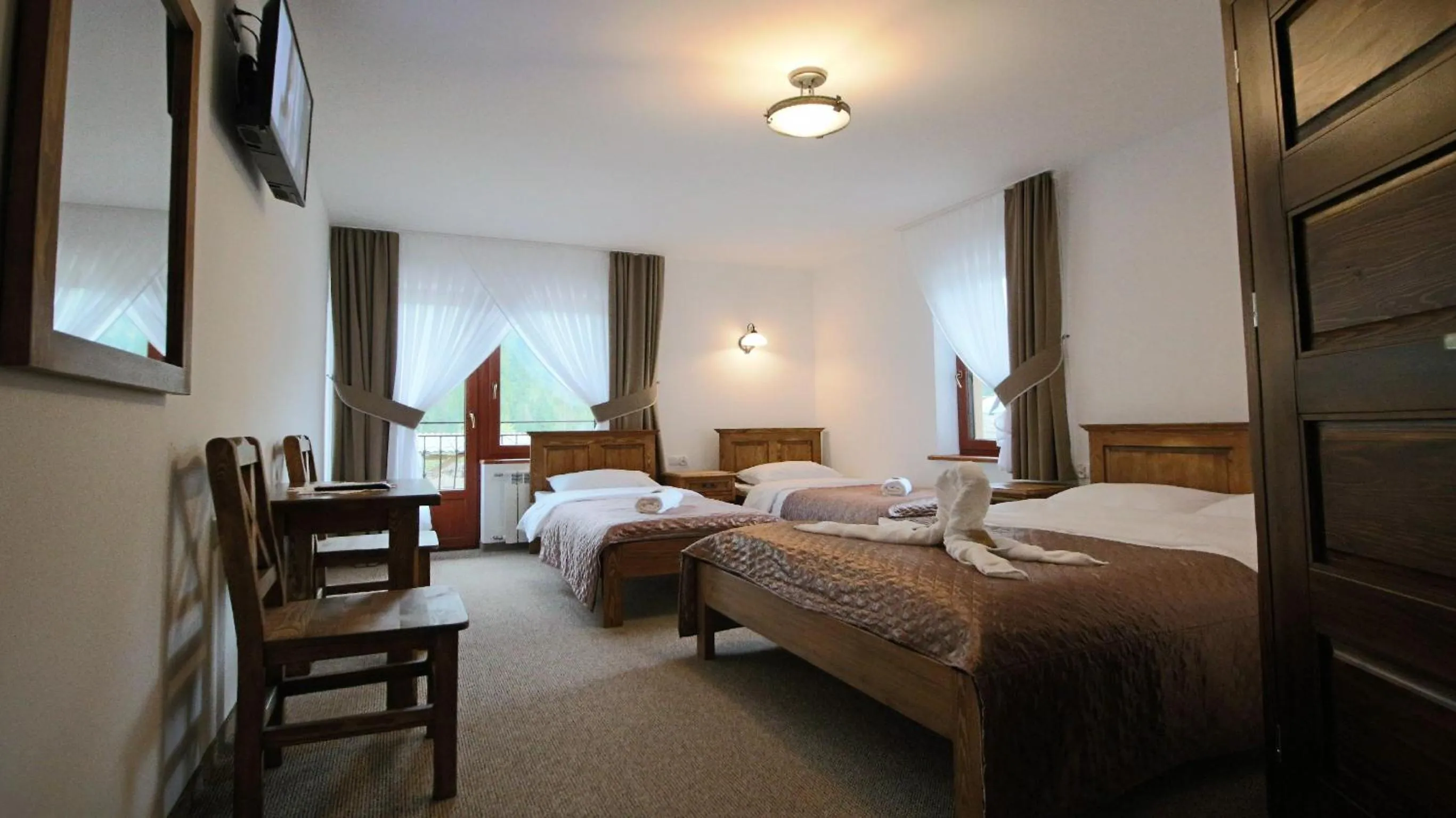 Photo of the whole room, Bed in Willa Lichajówka