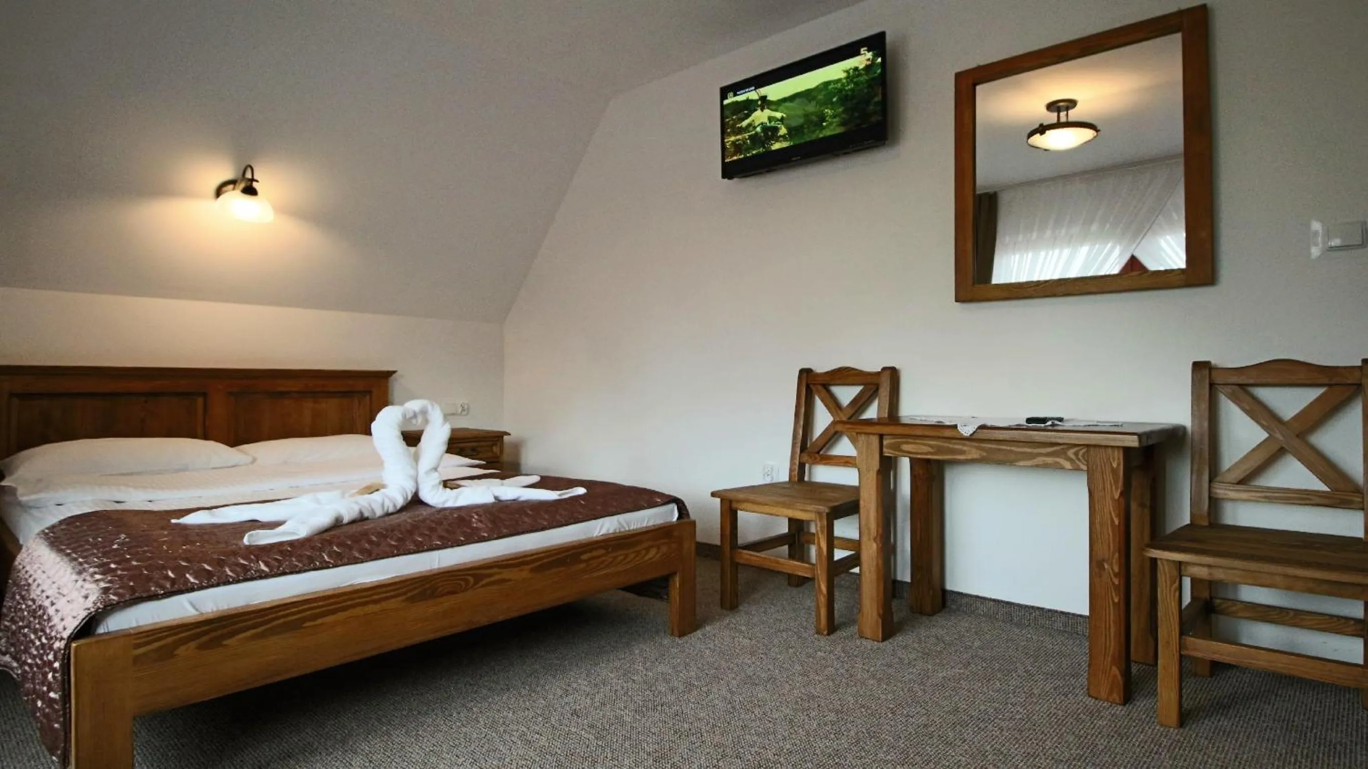 Photo of the whole room, Bed in Willa Lichajówka