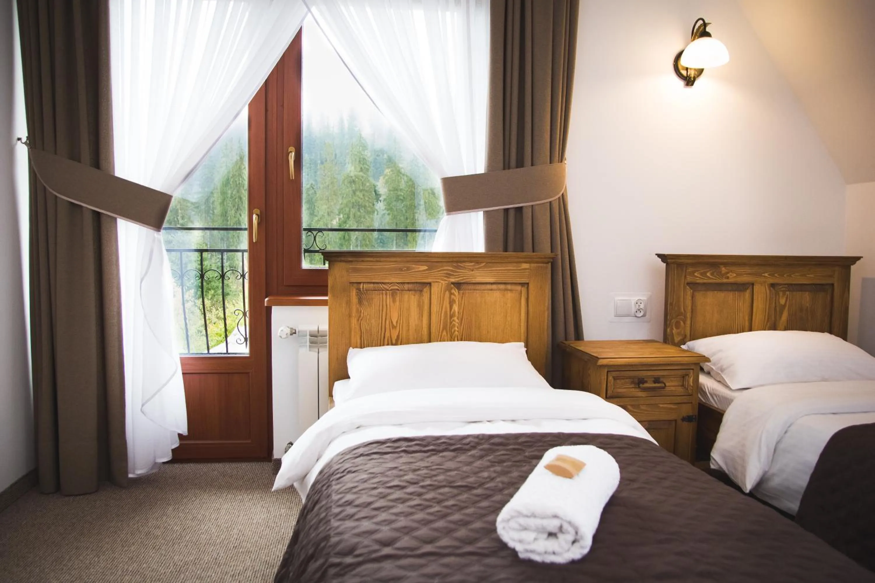 Photo of the whole room, Bed in Willa Lichajówka