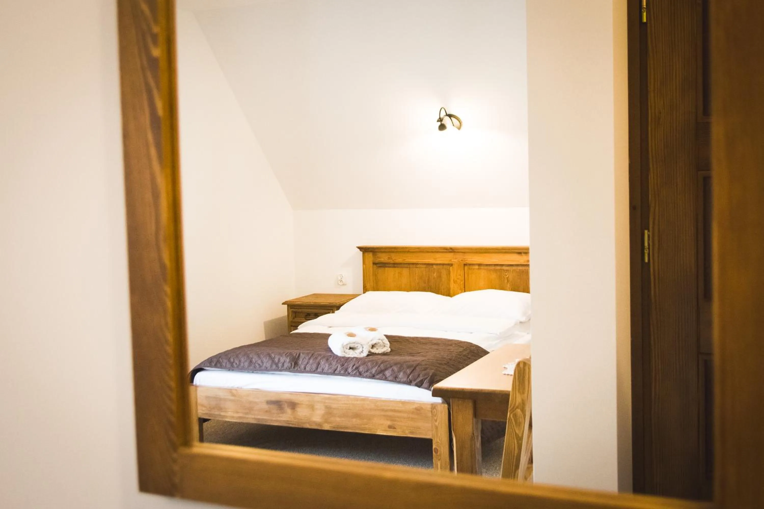 Photo of the whole room, Bed in Willa Lichajówka