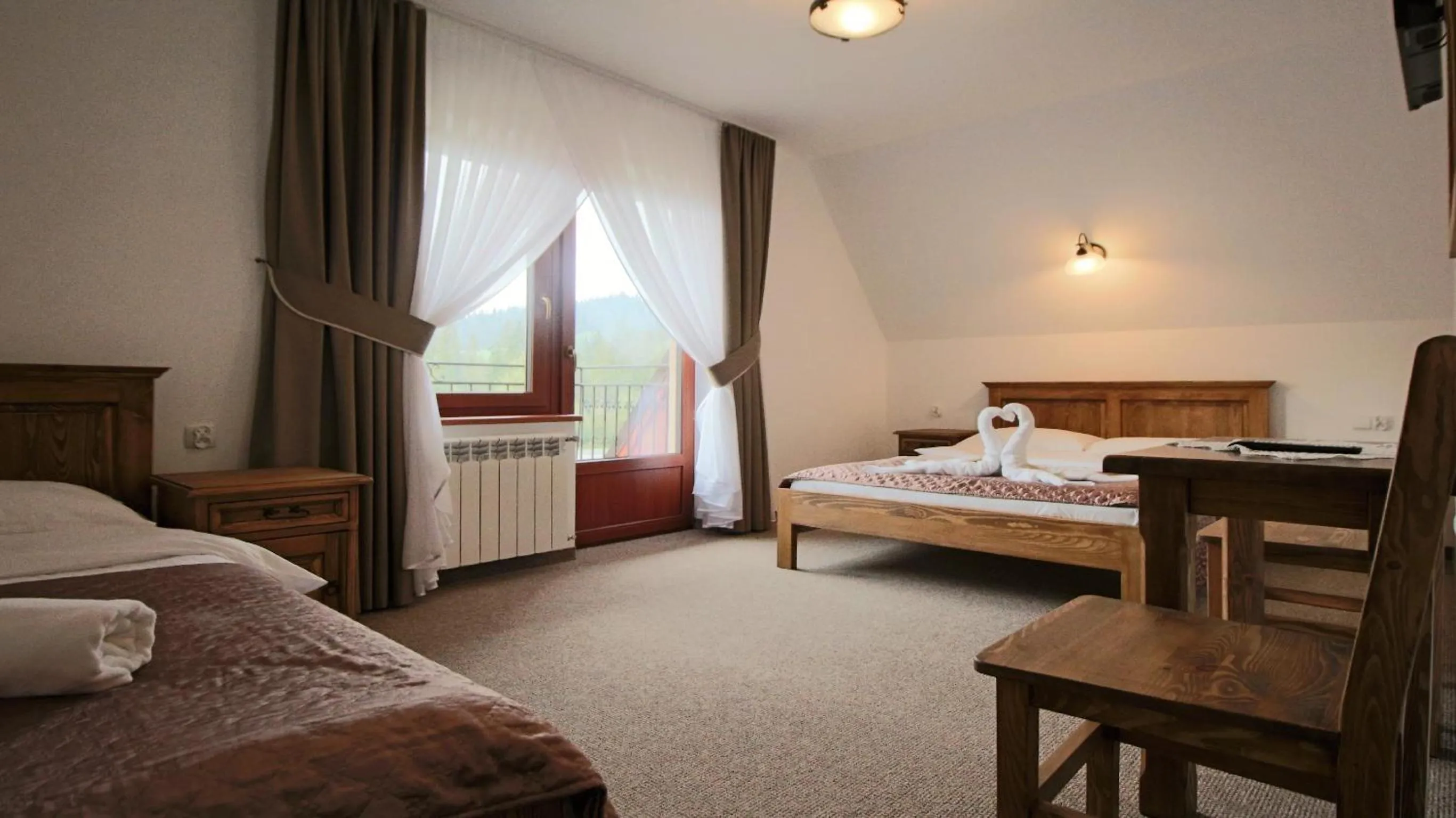 Photo of the whole room, Bed in Willa Lichajówka