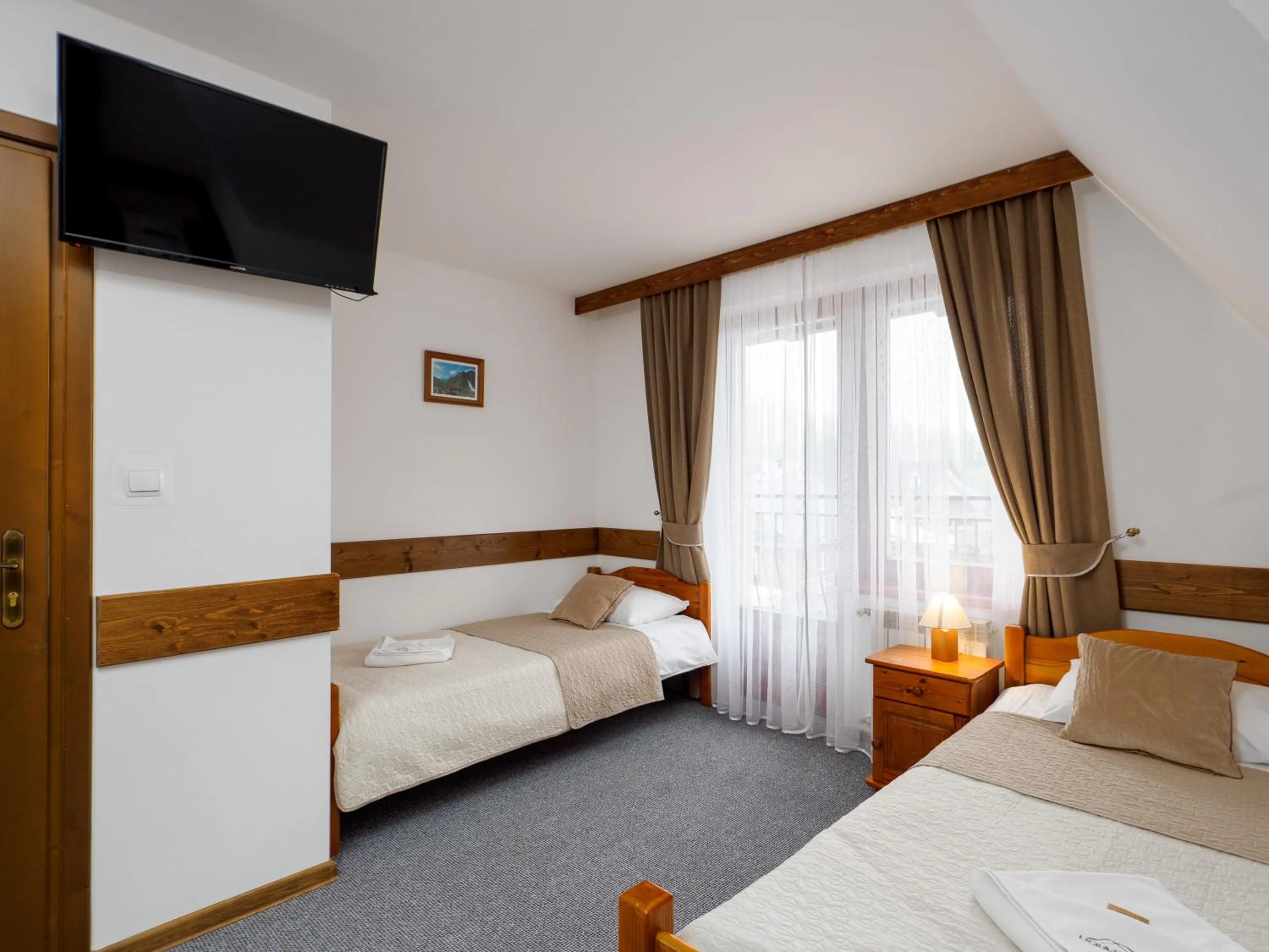 Bed in Willa Lichajówka