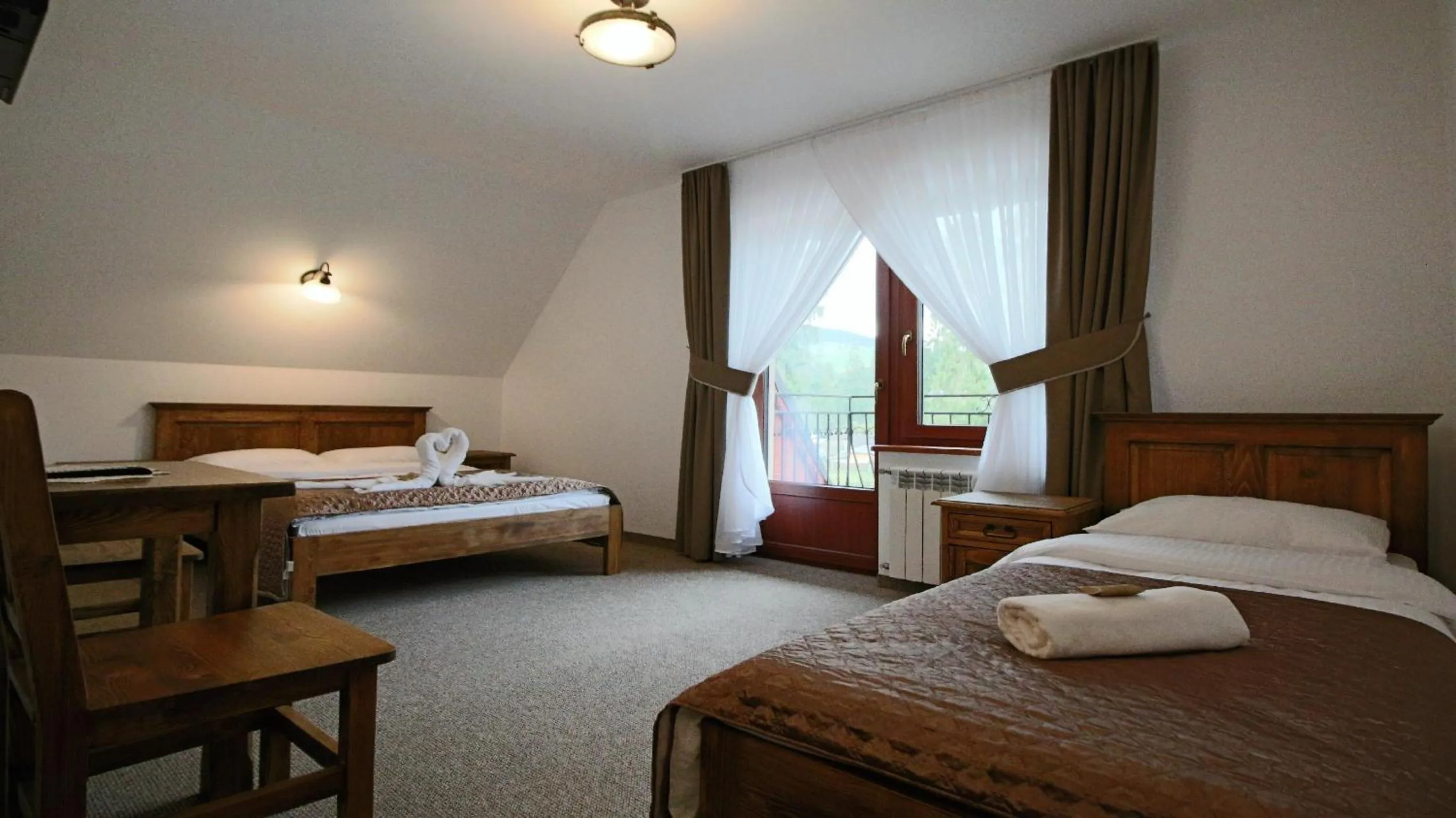 Photo of the whole room, Bed in Willa Lichajówka