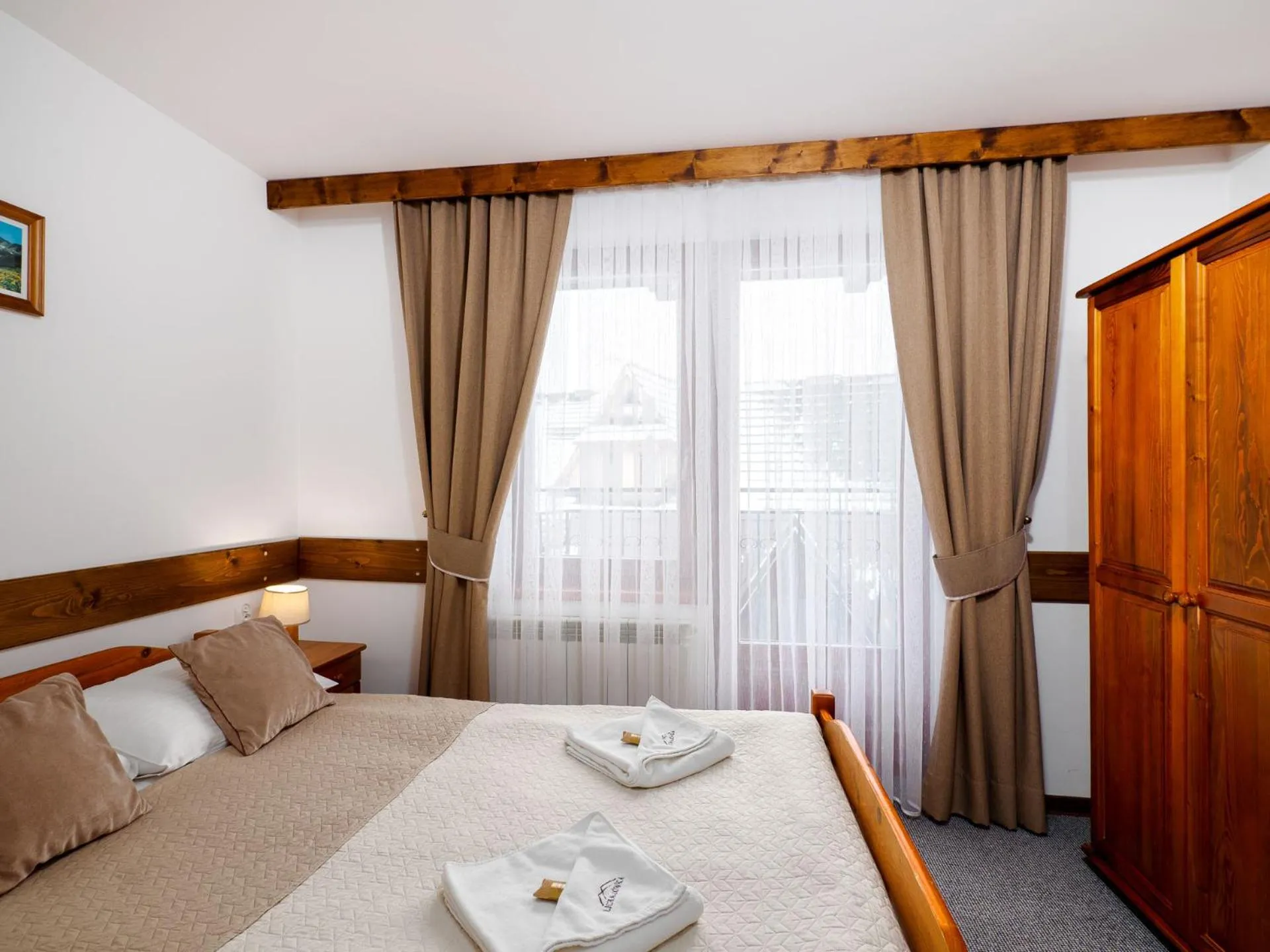 Bed in Willa Lichajówka