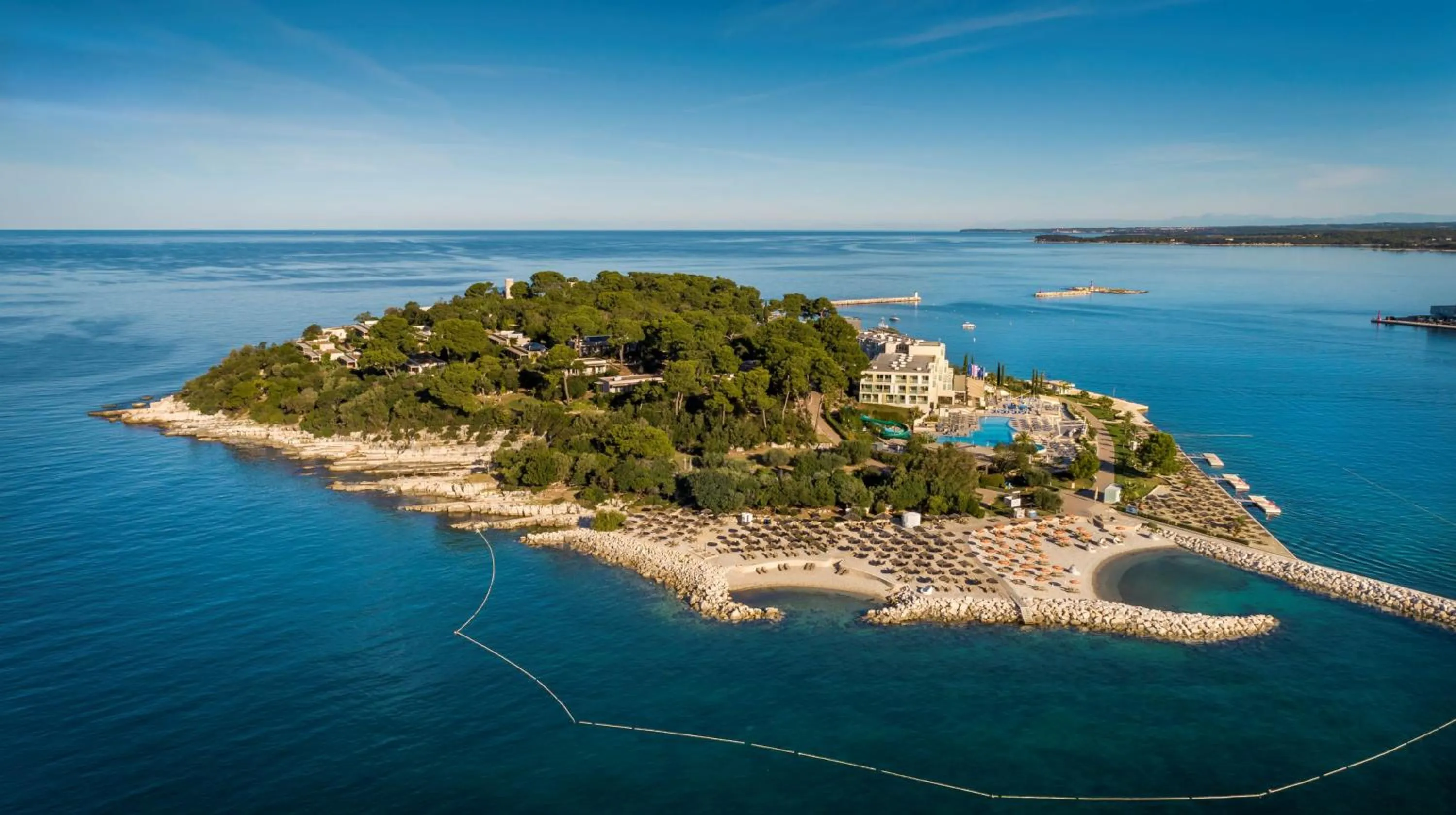 Bird's eye view in Isabella Island Hotel & Villas, Valamar Collection