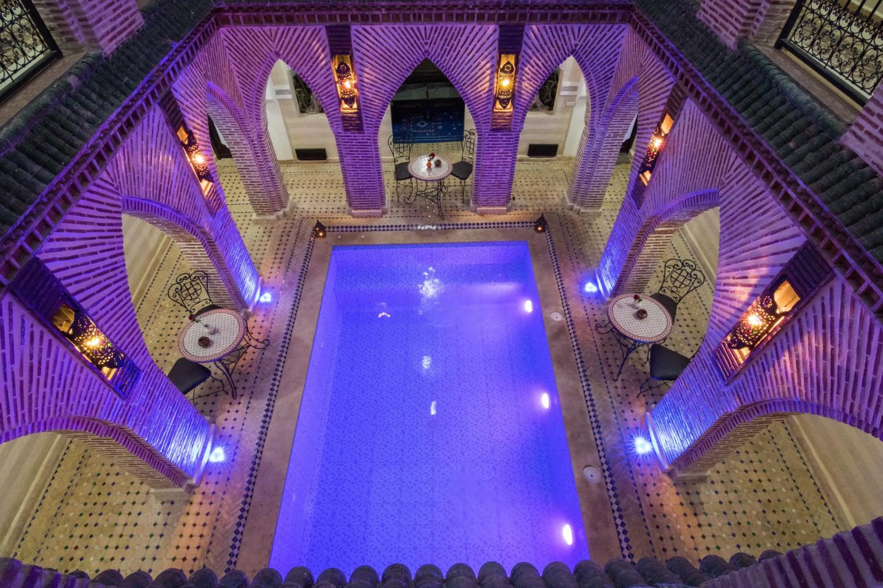 Pool view in Riad Challa Hotel & Spa