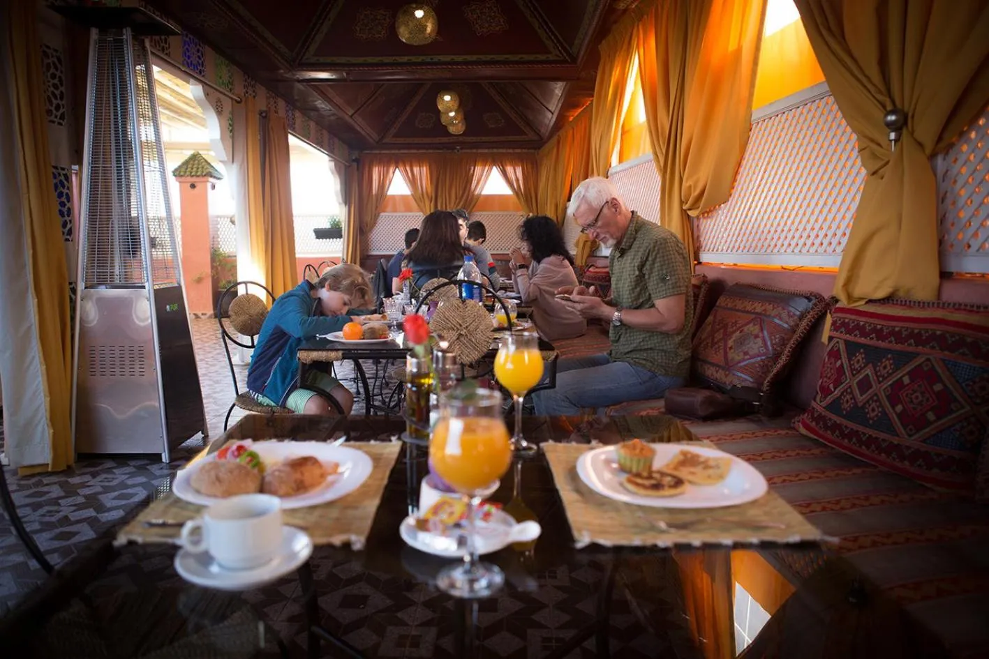 People in Riad Challa Hotel & Spa