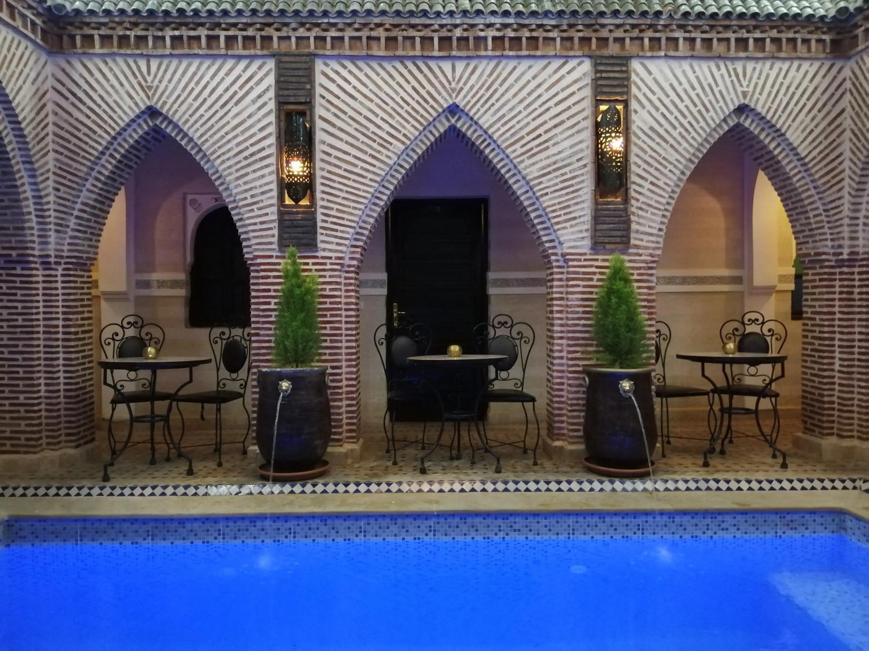 Swimming pool in Riad Challa Hotel & Spa