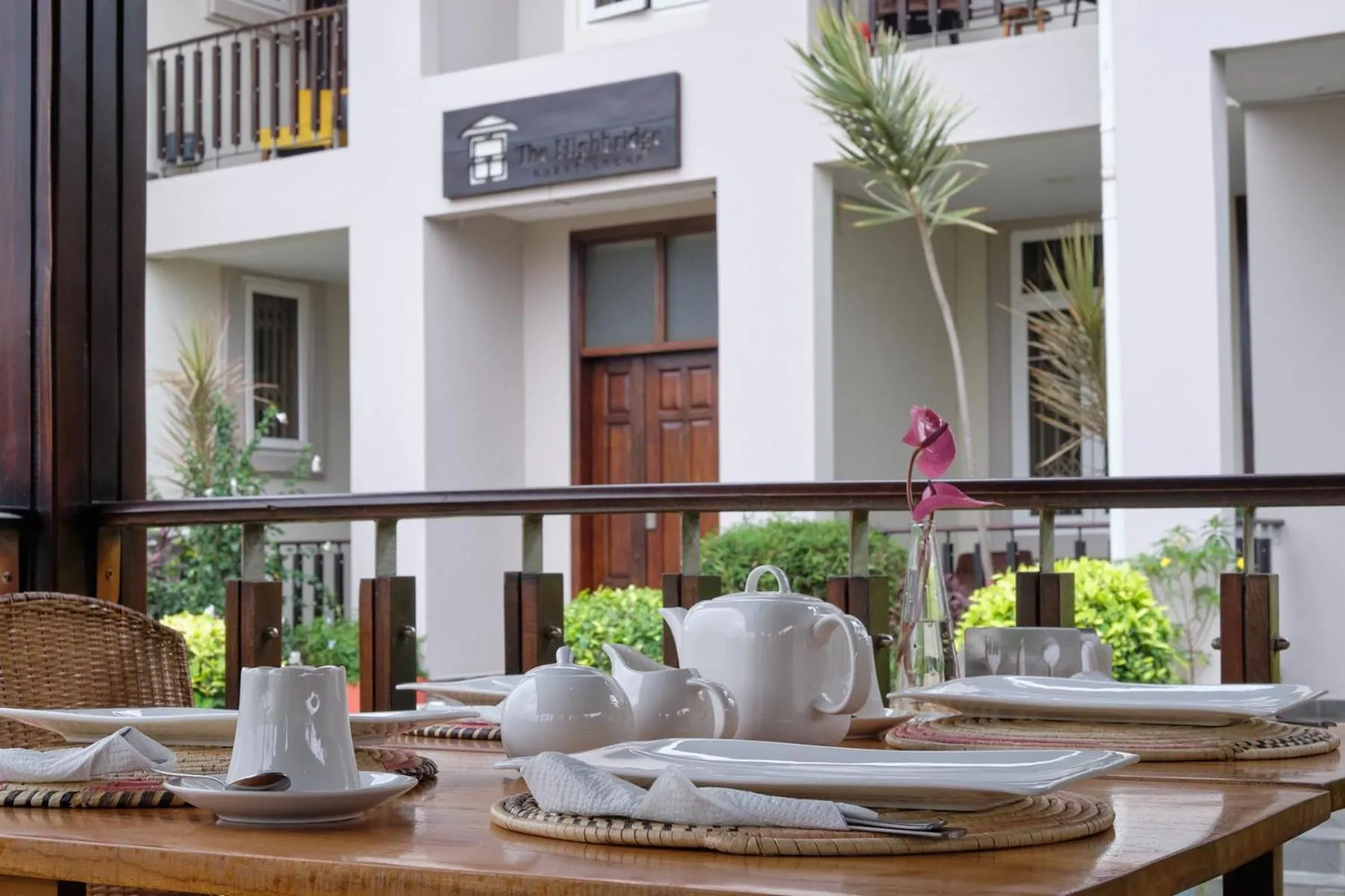 Breakfast in The Highbridge Guest Lodge