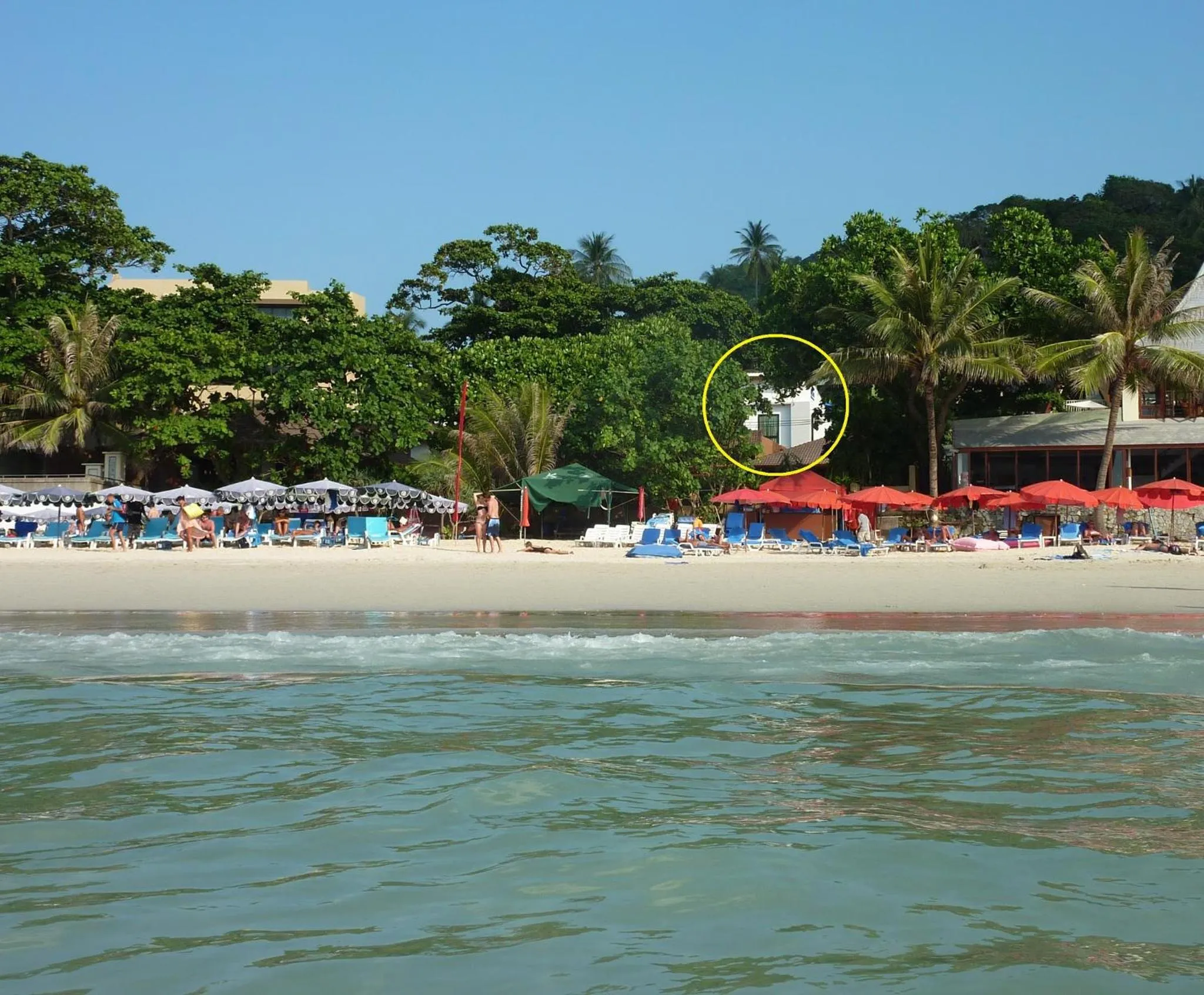 Beach in Kata Beachwalk Hotel and Bungalows