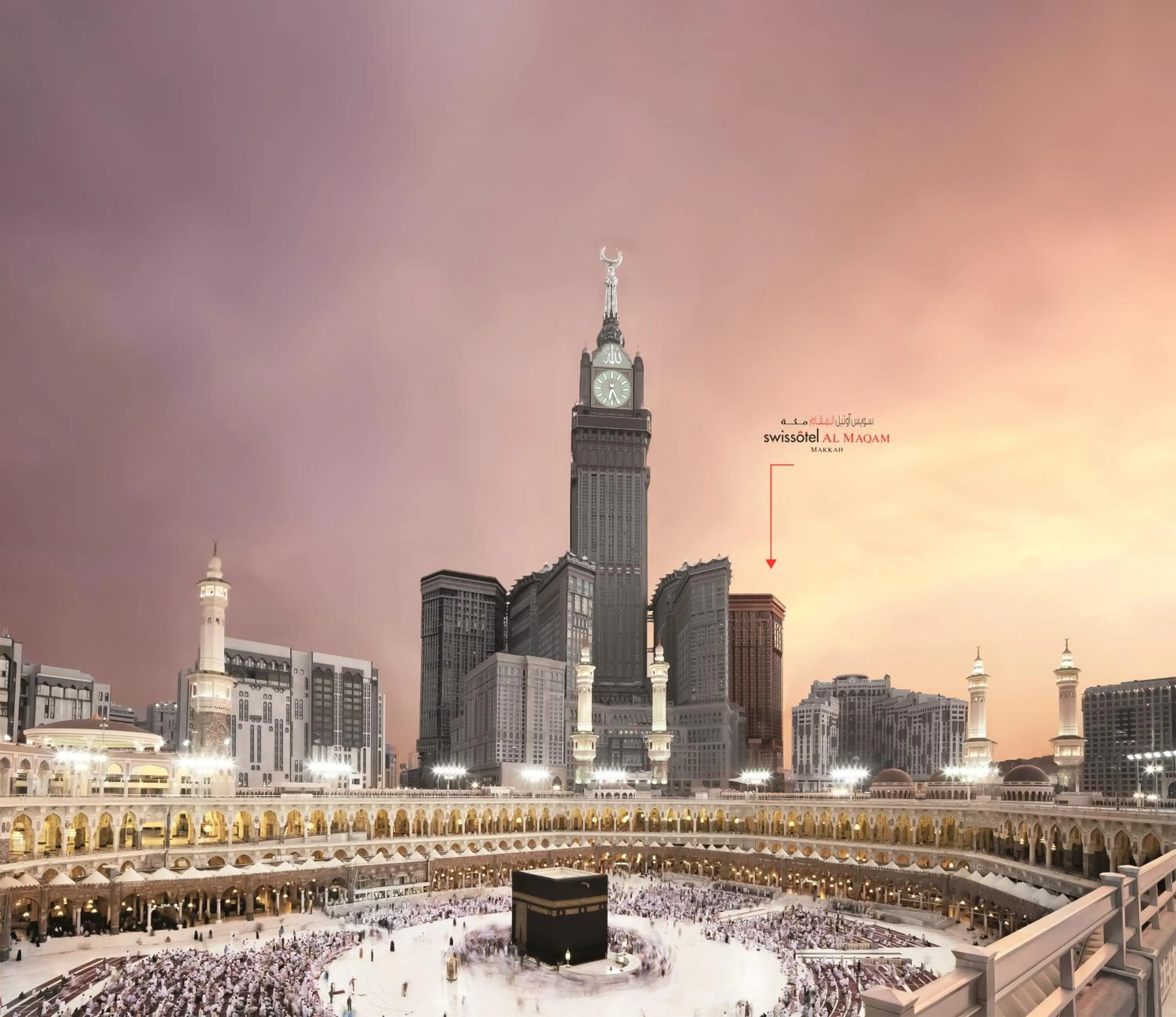 City view in Swissotel Al Maqam Makkah