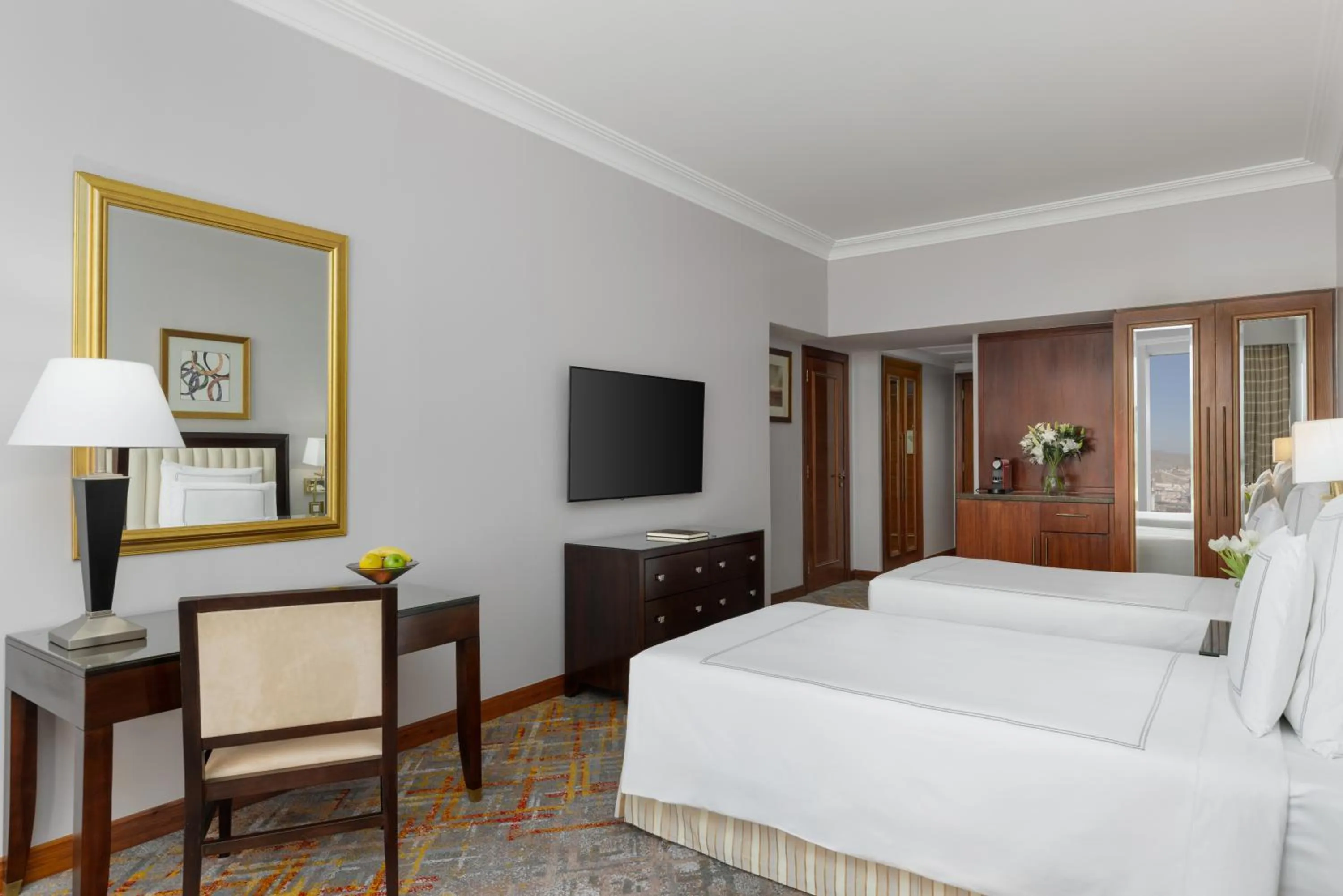 Bed in Swissotel Al Maqam Makkah