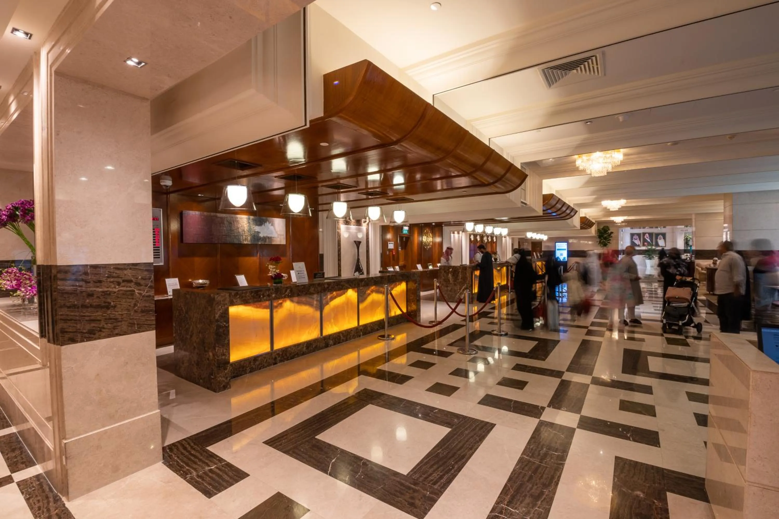 Lobby or reception in Swissotel Al Maqam Makkah