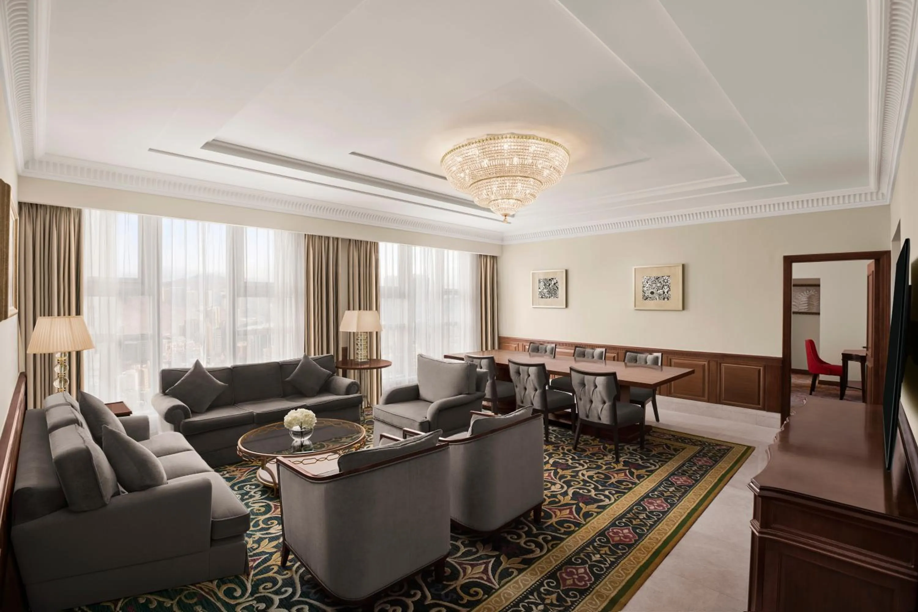 Bed in Swissotel Al Maqam Makkah