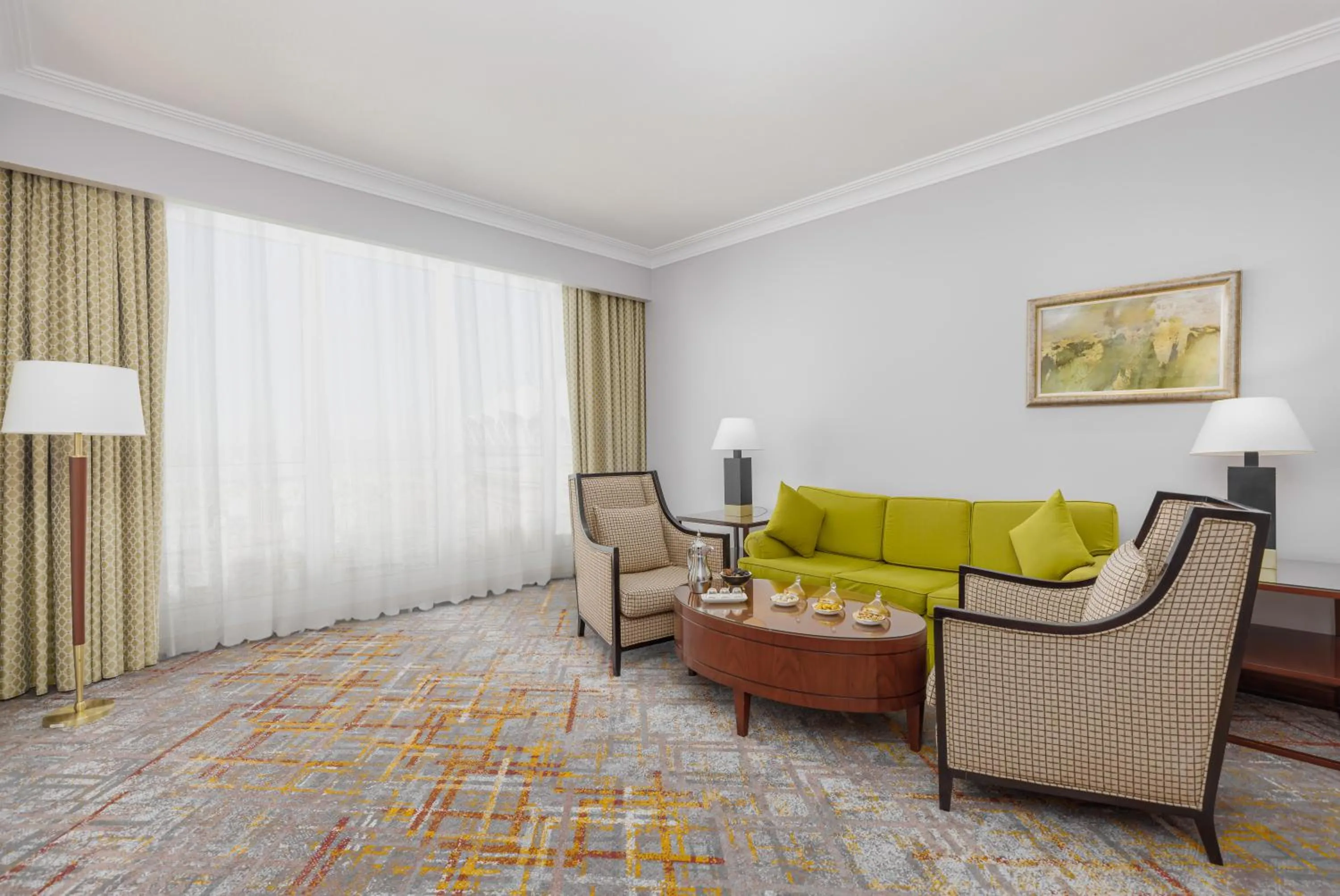 Living room in Swissotel Al Maqam Makkah