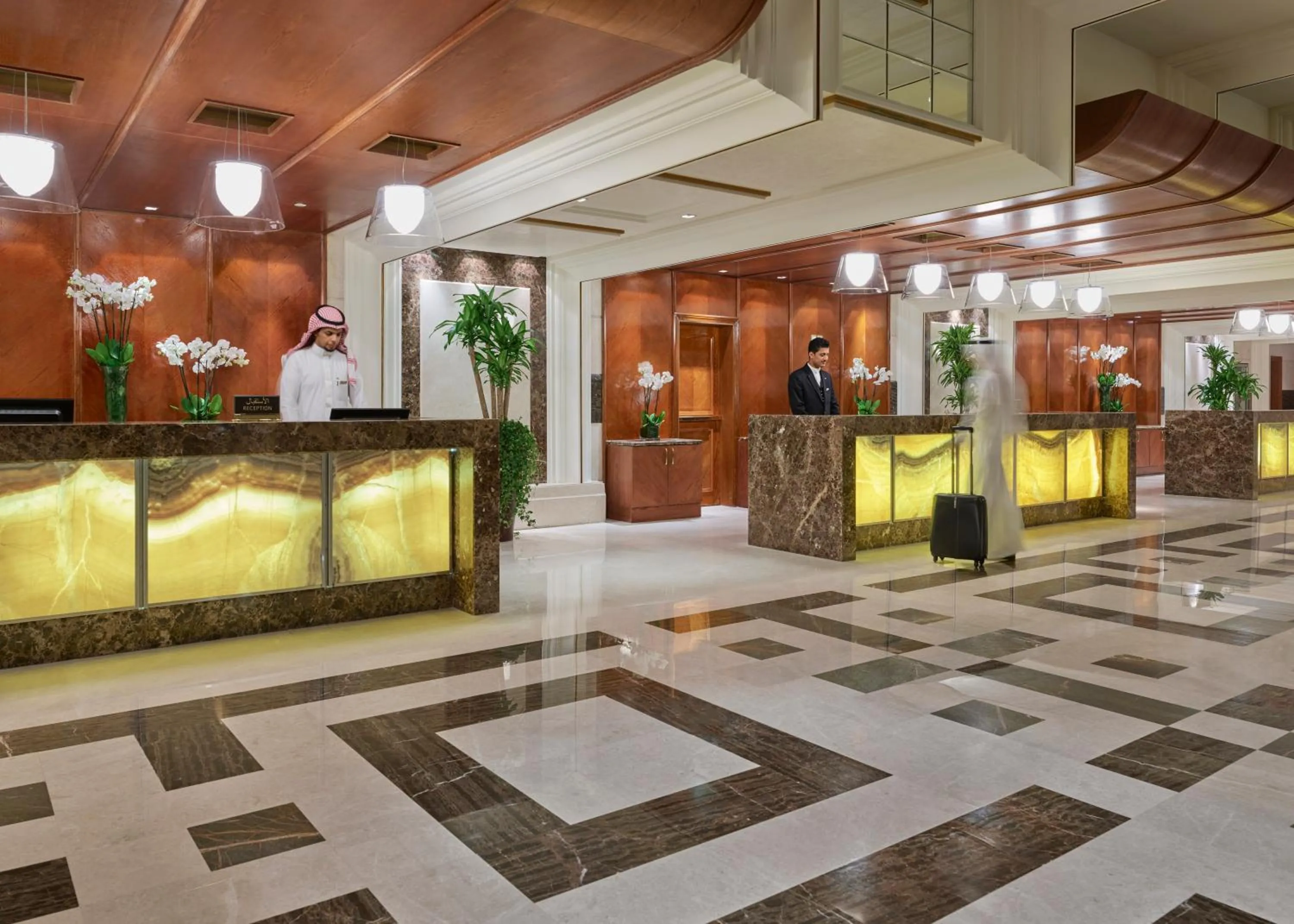 Lobby or reception in Swissotel Al Maqam Makkah