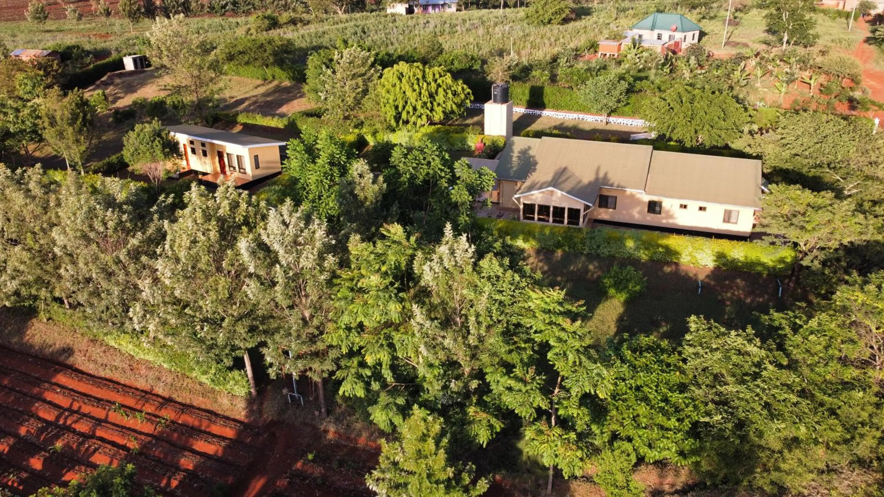 Bird's eye view in Tanzanice Farm Lodge