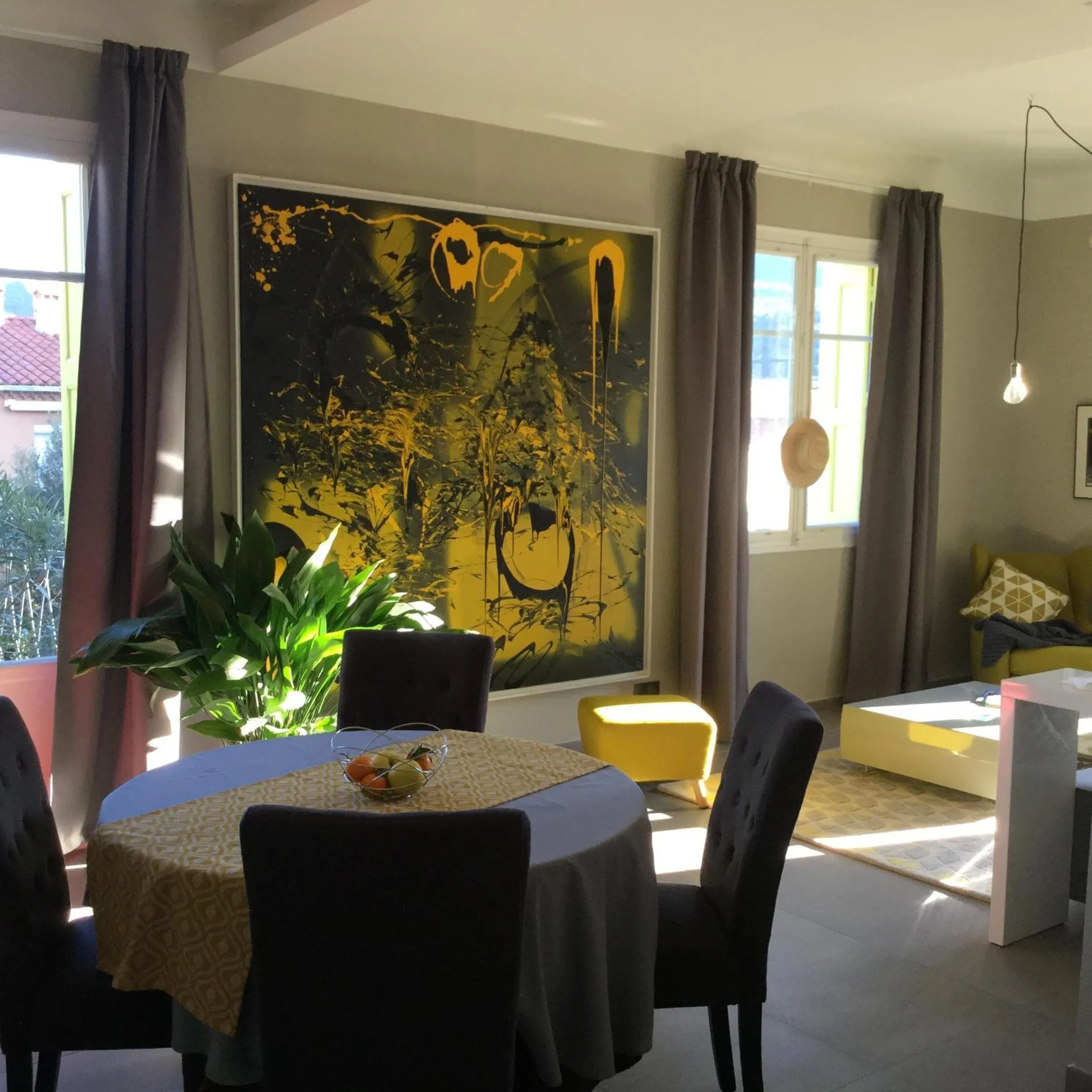 Living room in Le Clos Saint André