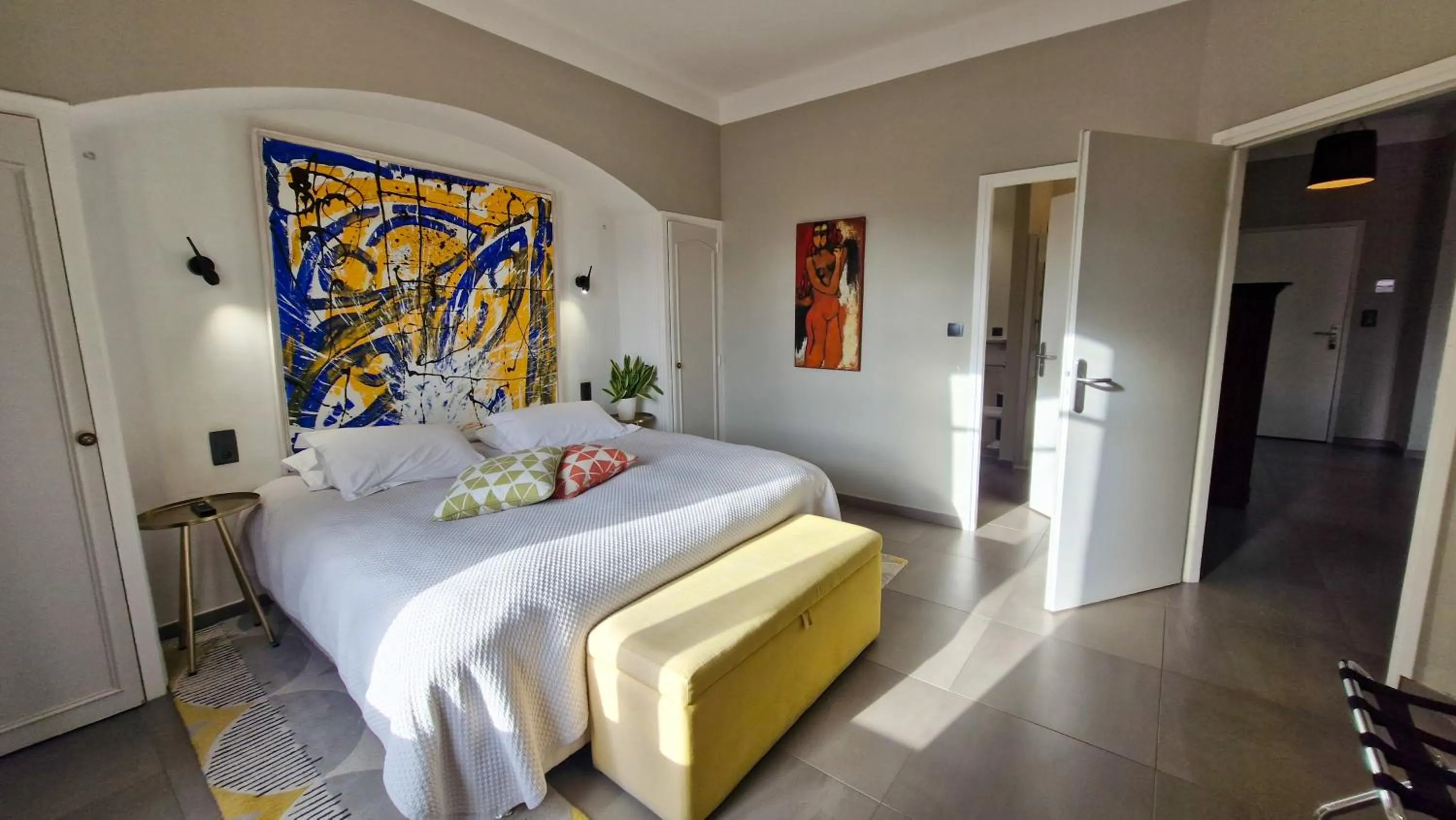 Bed in Le Clos Saint André