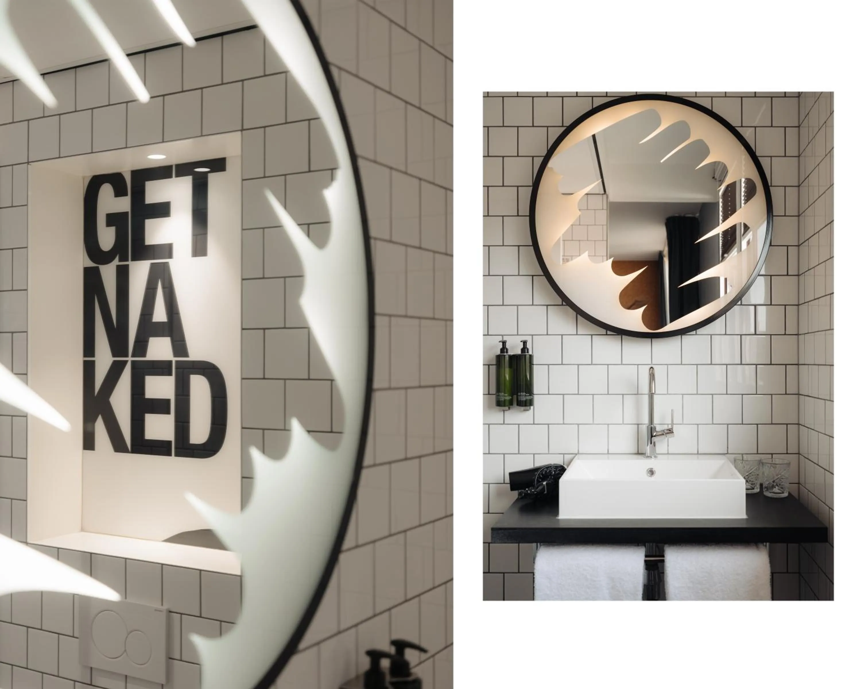 Bathroom in Conscious Hotel The Tire Station