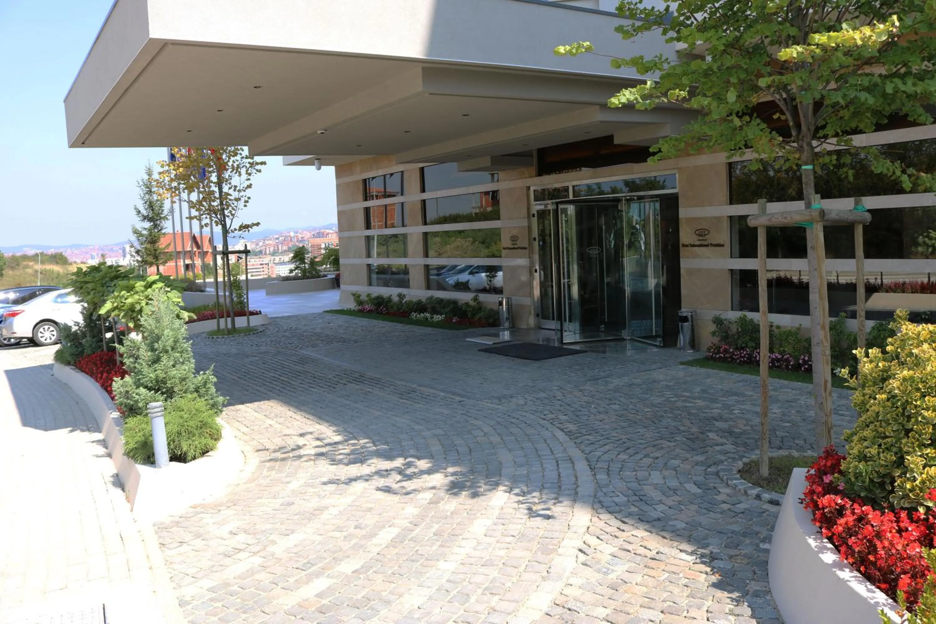Facade/entrance in Hotel International Prishtina & Spa
