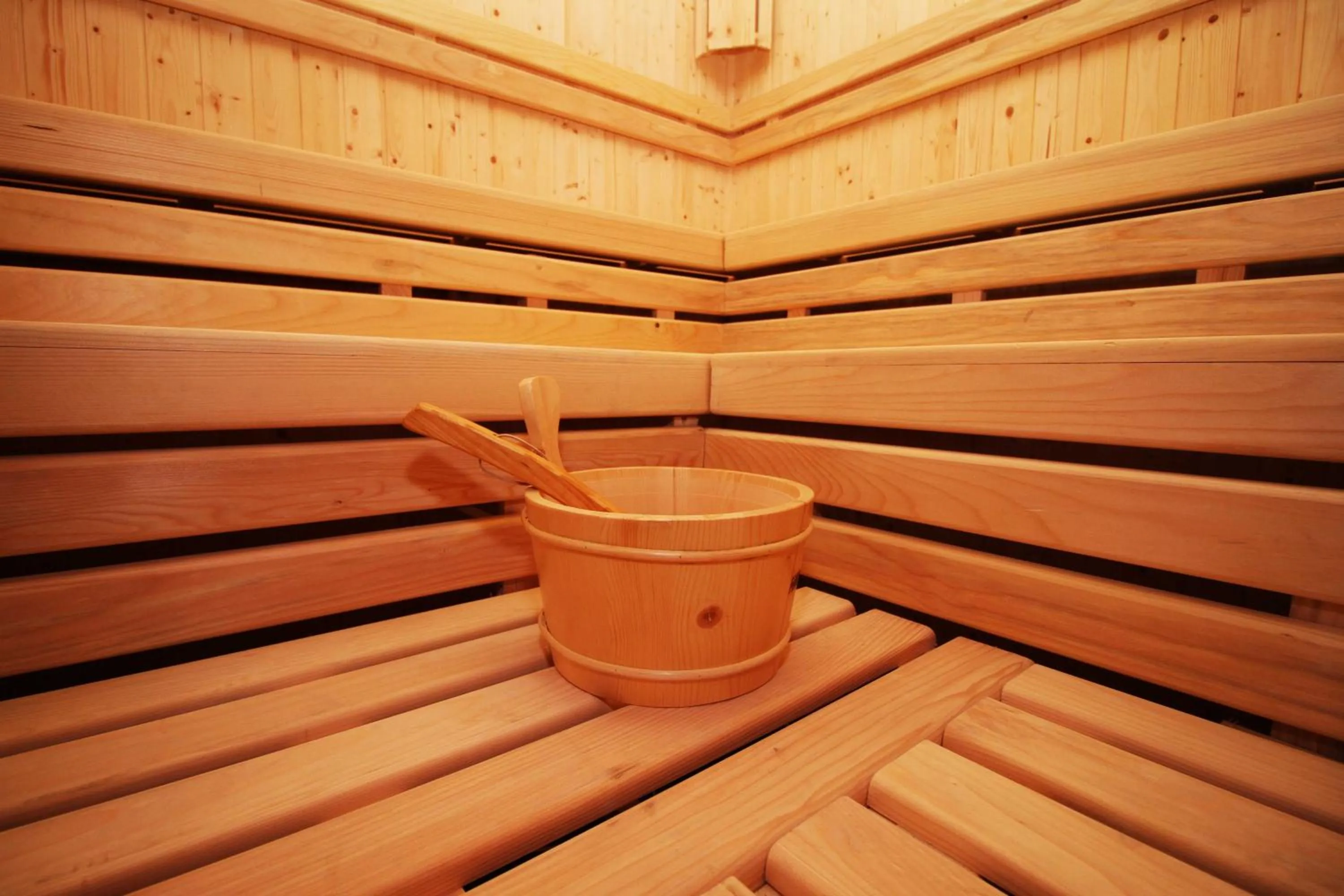 Sauna in Hotel International Prishtina & Spa