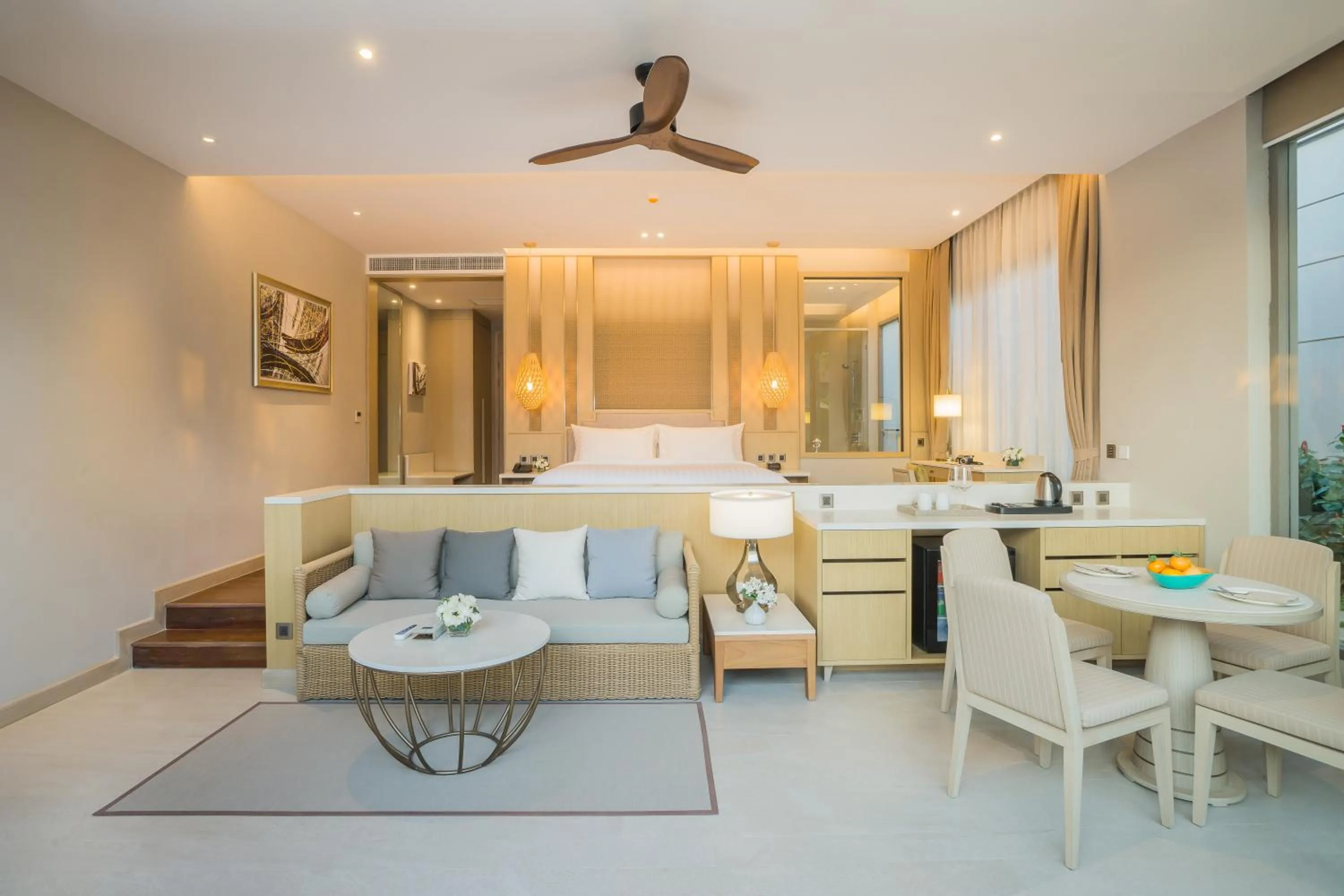 Living room, Bed in Avani+ Hua Hin Resort
