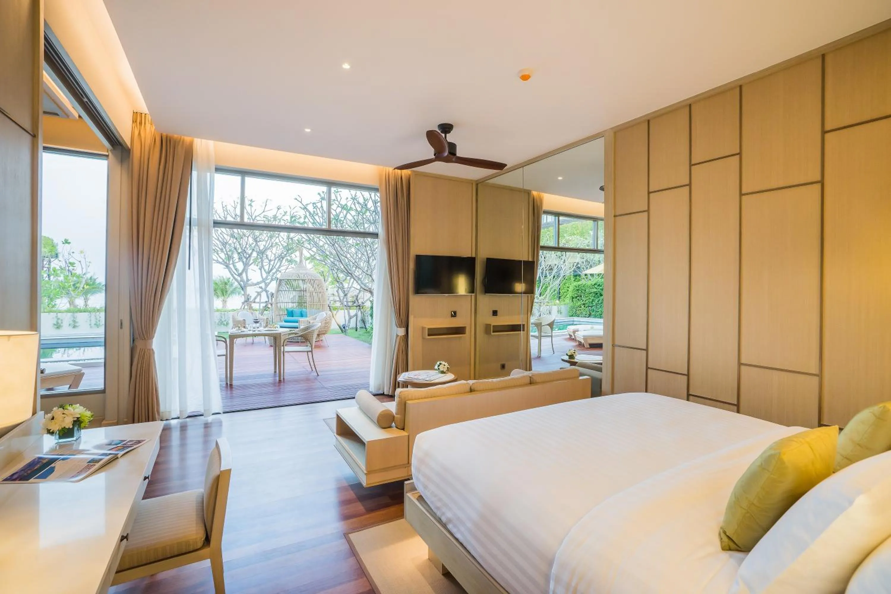 Decorative detail, Bed in Avani+ Hua Hin Resort