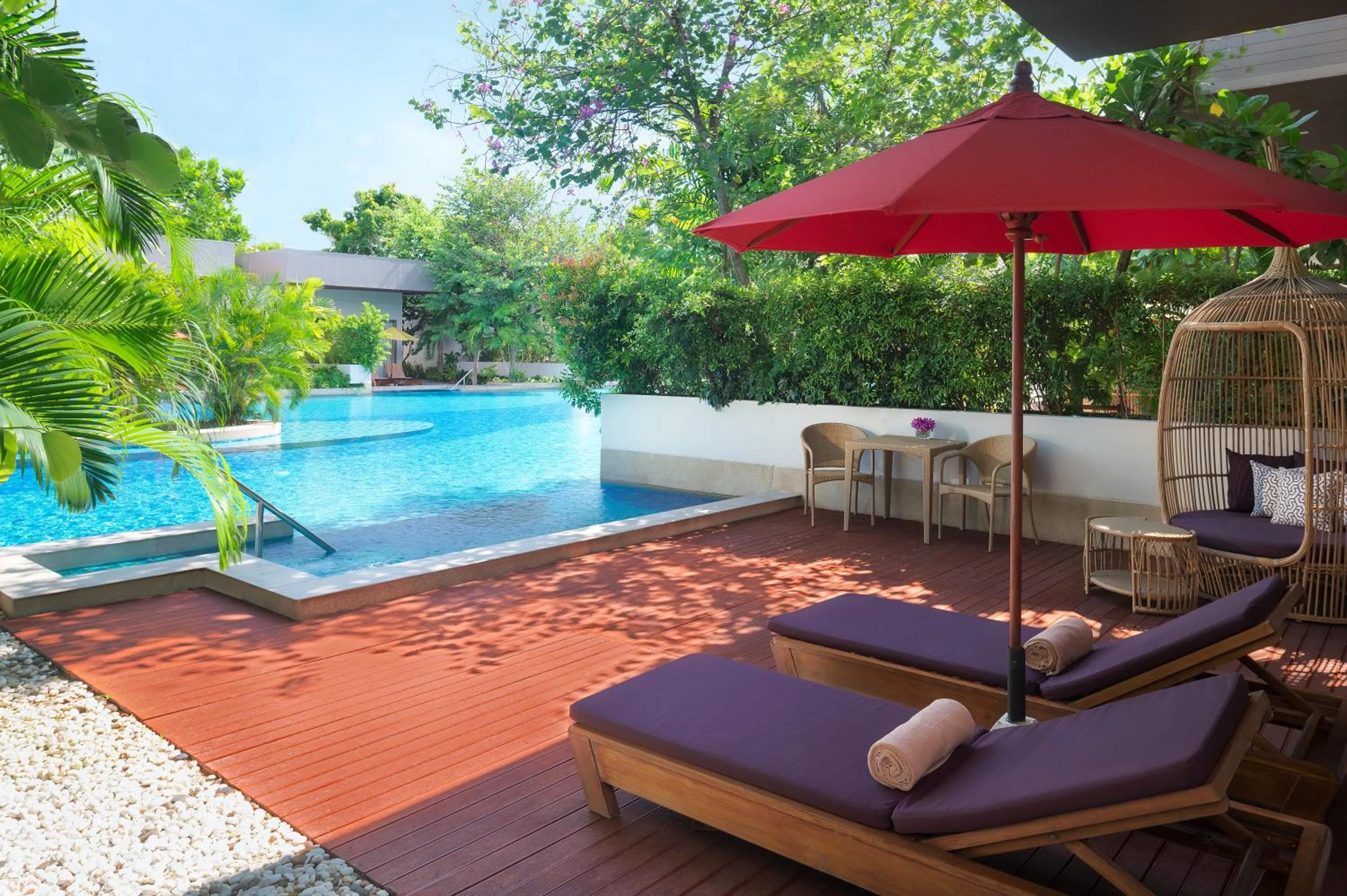 Pool view in Avani+ Hua Hin Resort